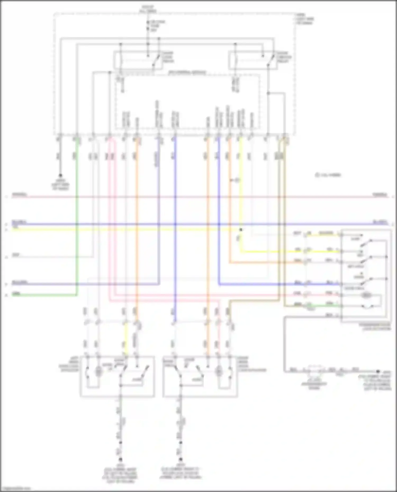 Wiring diagram hot at all times for Kia Optima IV (2015-2018) (96 of 167)