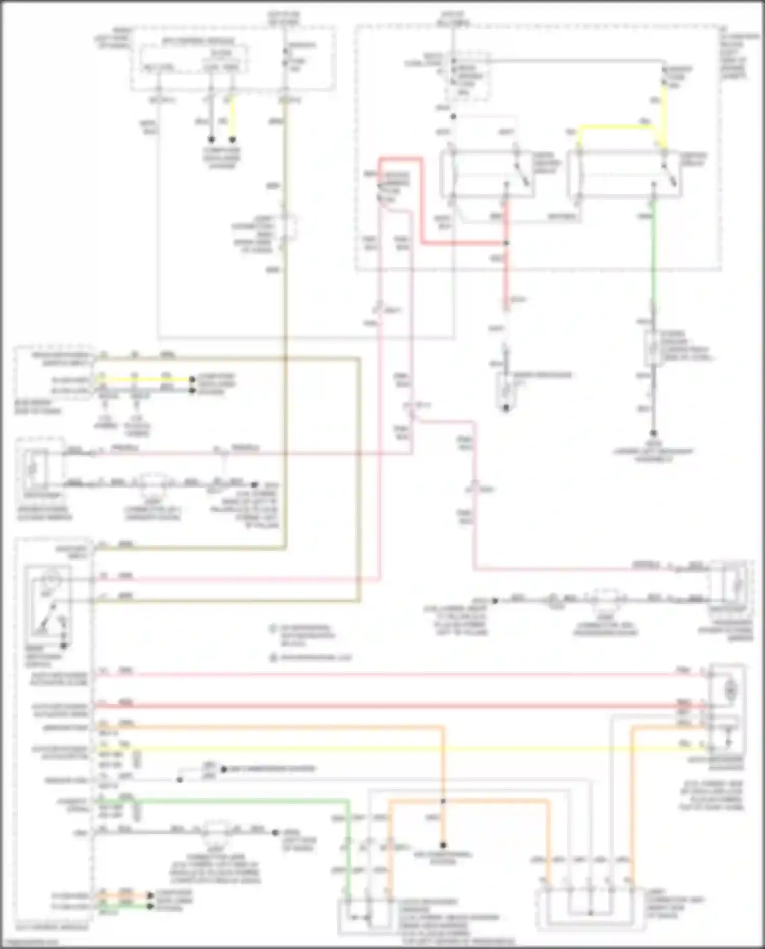 Wiring diagram hot in on or start for Kia Optima IV (2015-2018) (22 of 74)