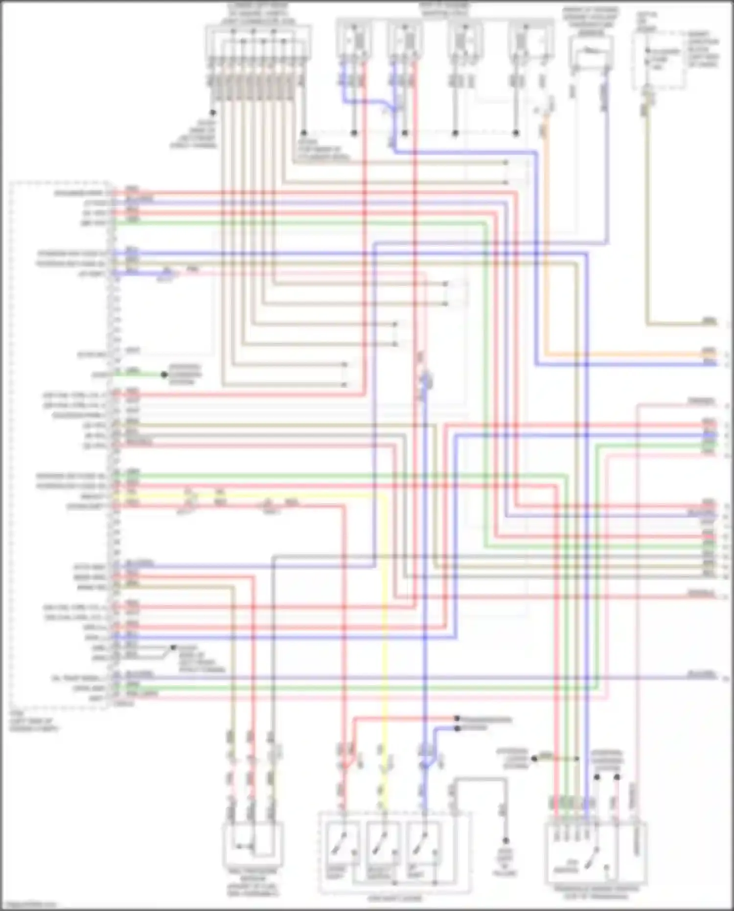 Wiring diagram ign coil ctrl cyl 4 for Kia Optima IV (2015-2018) (3 of 3)