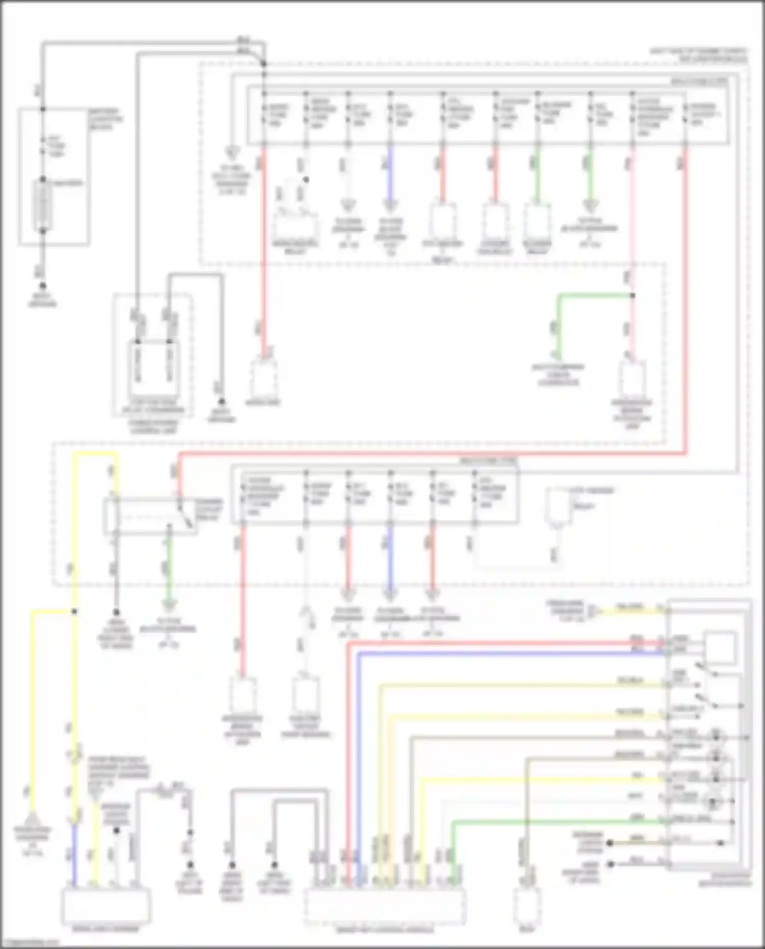 Wiring diagram ign led for Kia Optima IV (2015-2018) (1 of 1)