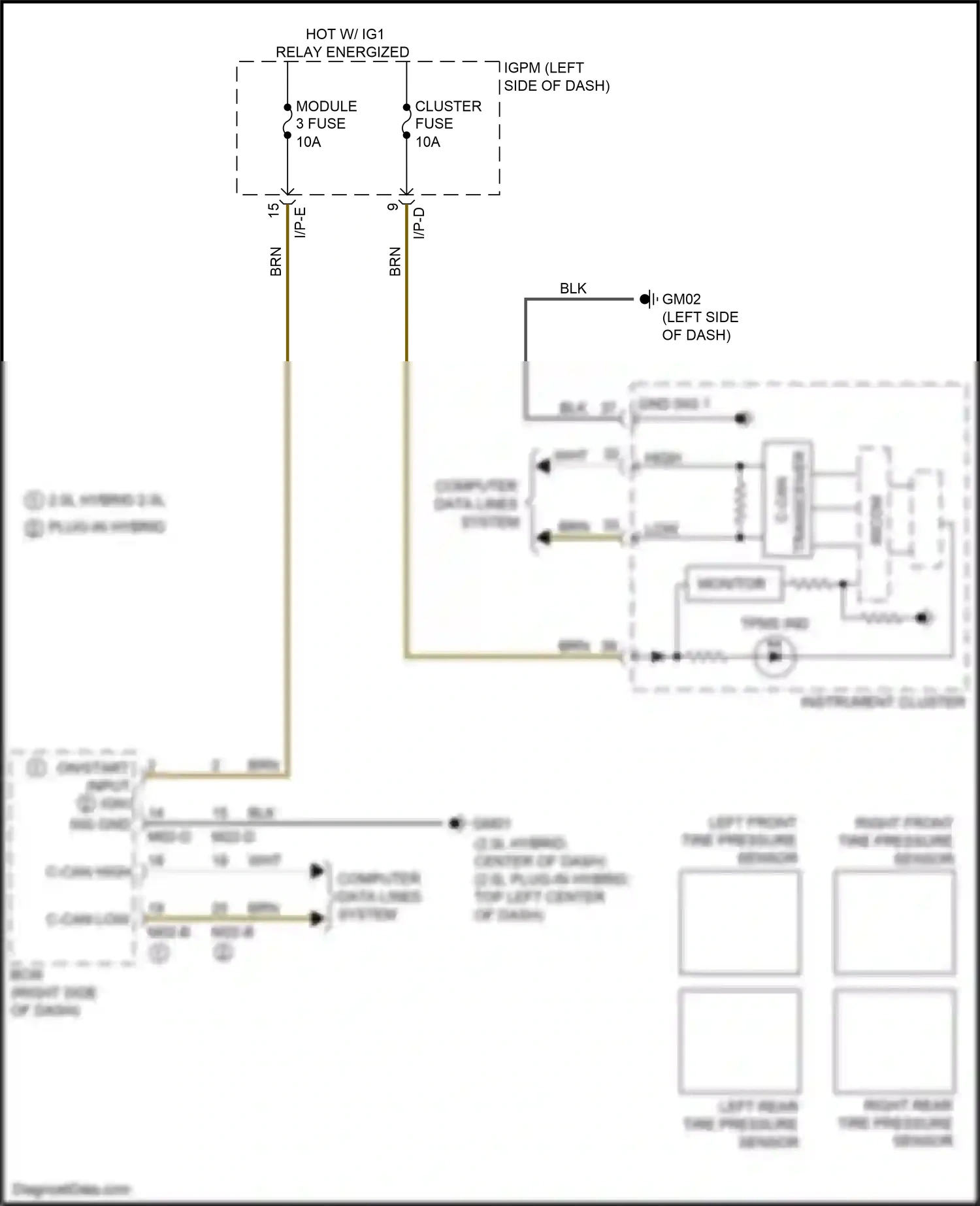 Kia Optima IV (2015-2018) i/p-e wiring diagram  (28 of 149)