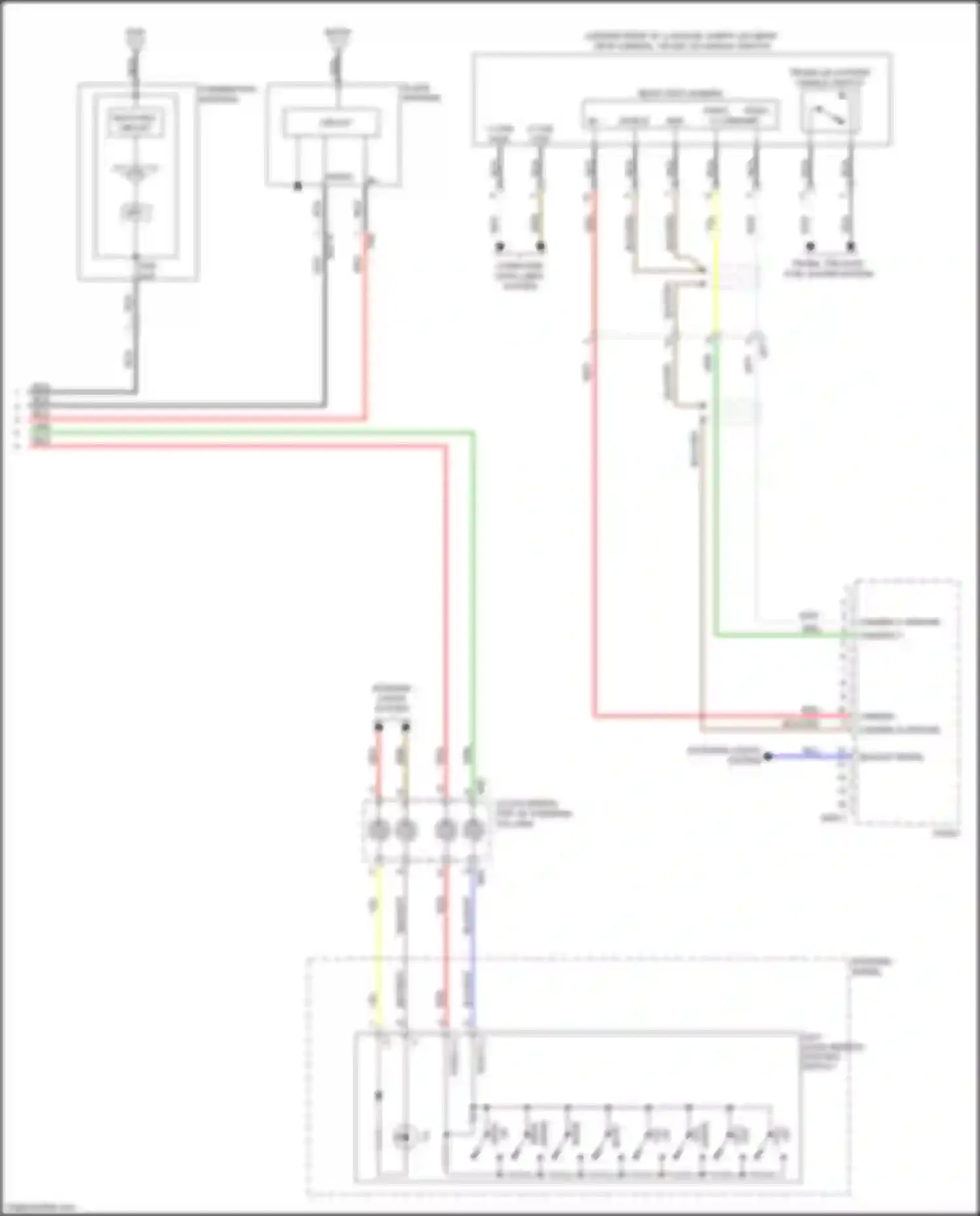 Wiring diagram matching circuit for Kia Optima IV (2015-2018) (7 of 17)