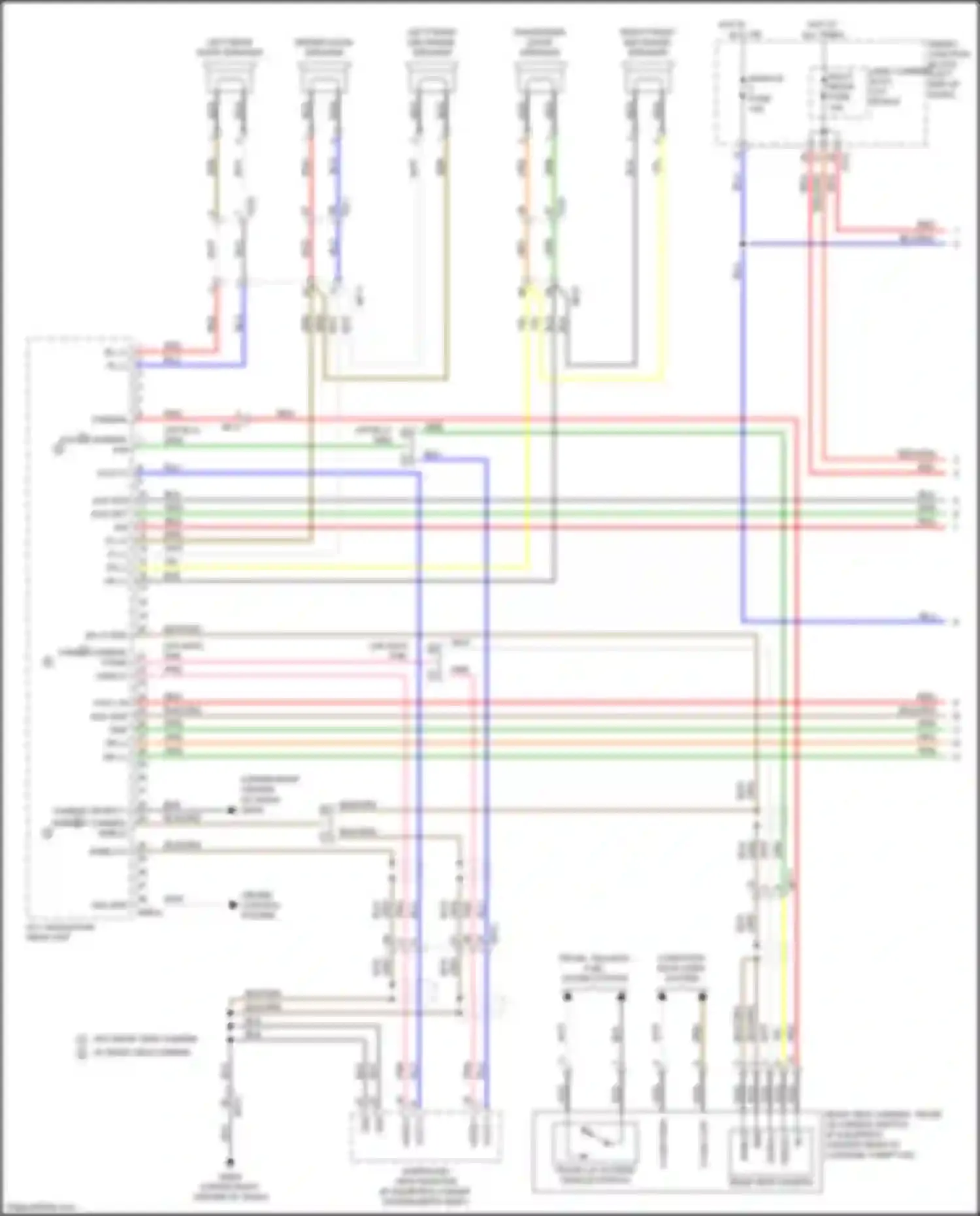 Wiring diagram module 2 fuse for Kia Optima IV (2015-2018) (5 of 33)