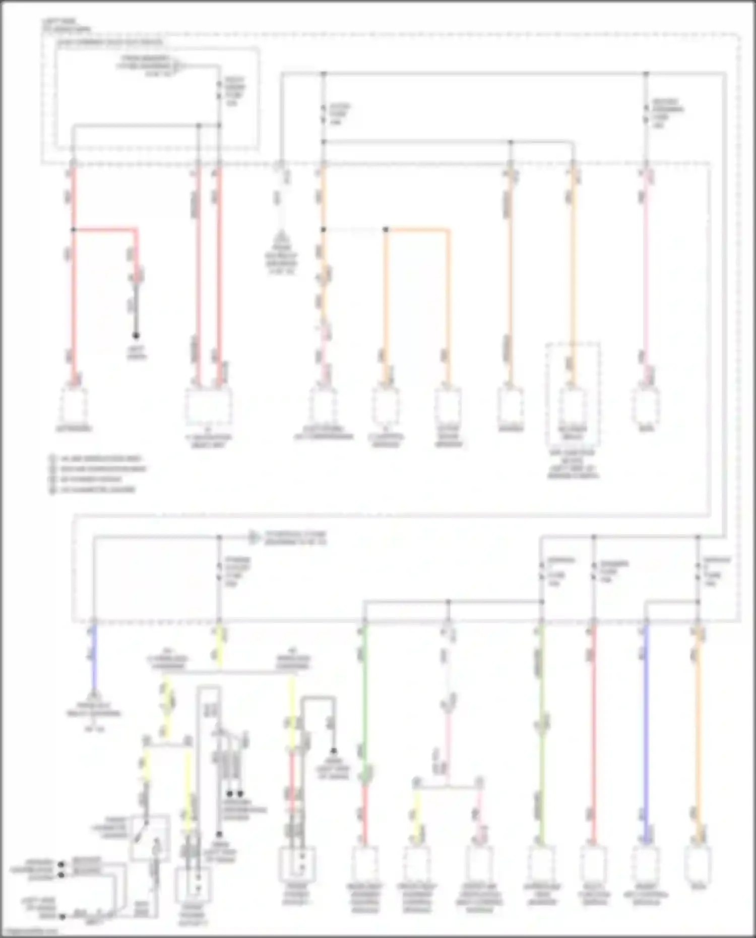 Wiring diagram module 7 fuse for Kia Optima IV (2015-2018) (2 of 13)