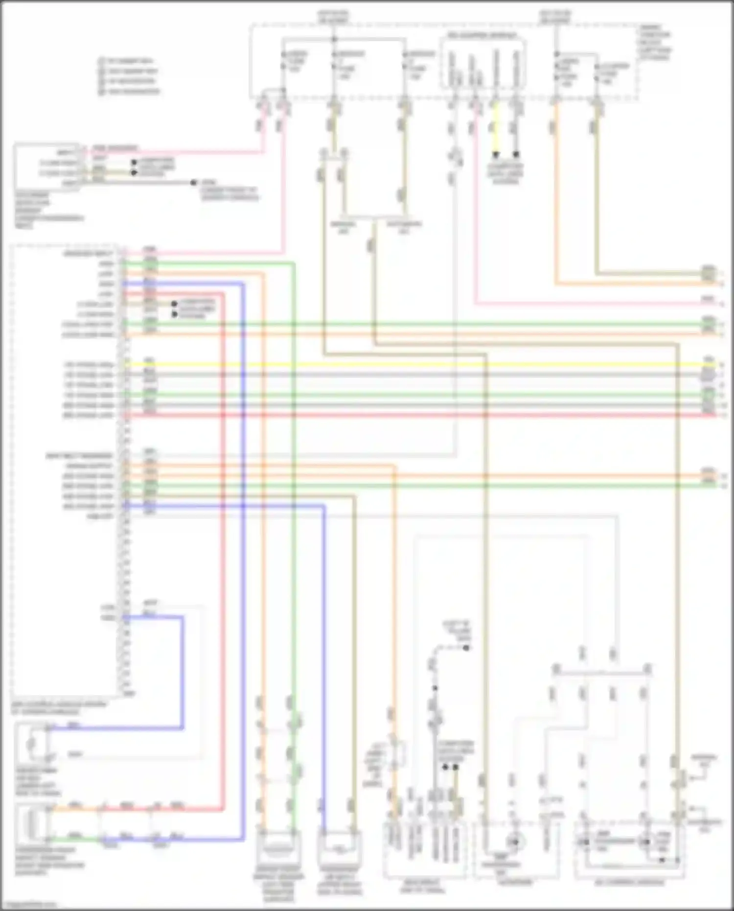Wiring diagram module 8 fuse for Kia Optima IV (2015-2018) (9 of 13)
