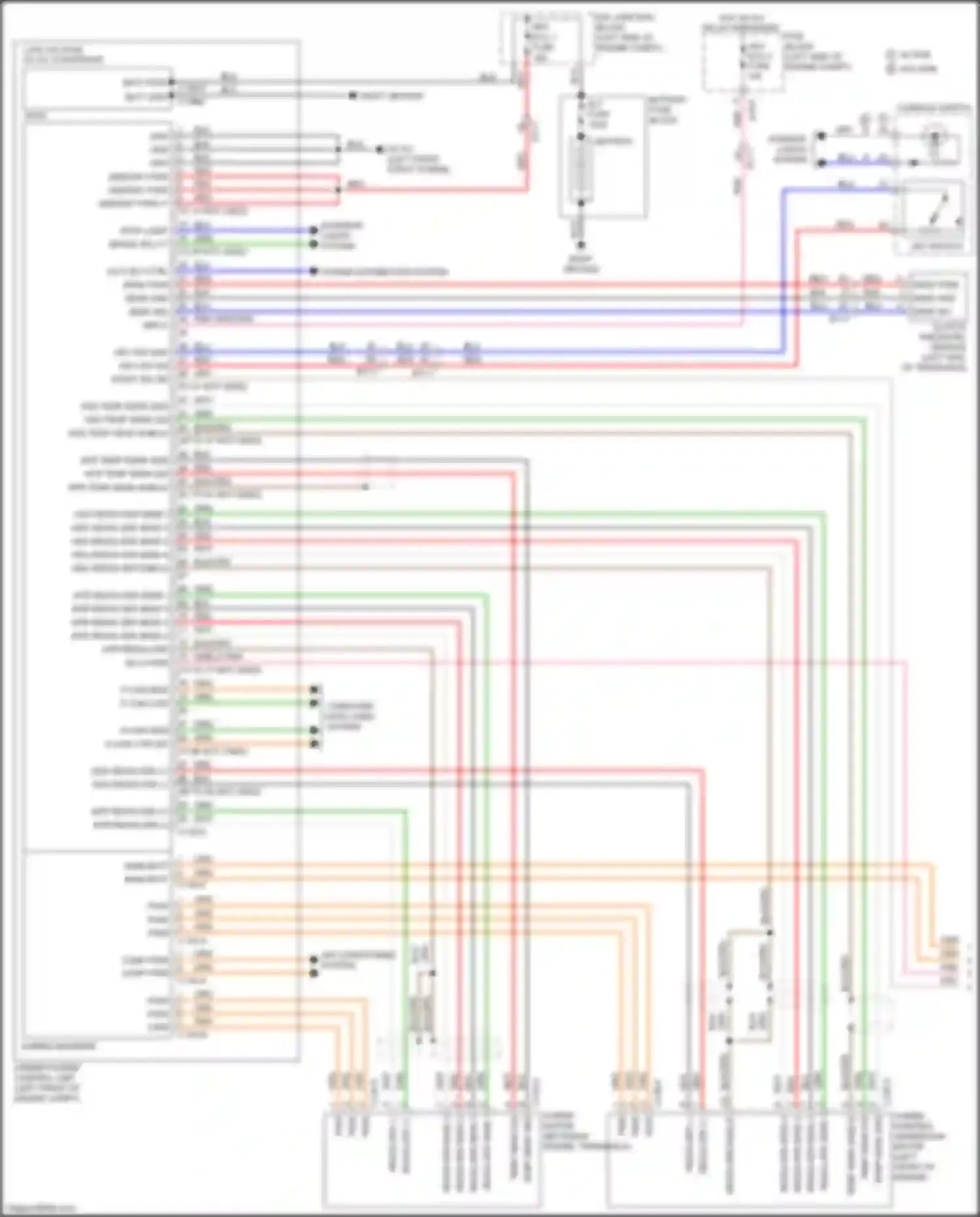 Wiring diagram mtr resolver sens 4 for Kia Optima IV (2015-2018) (2 of 2)