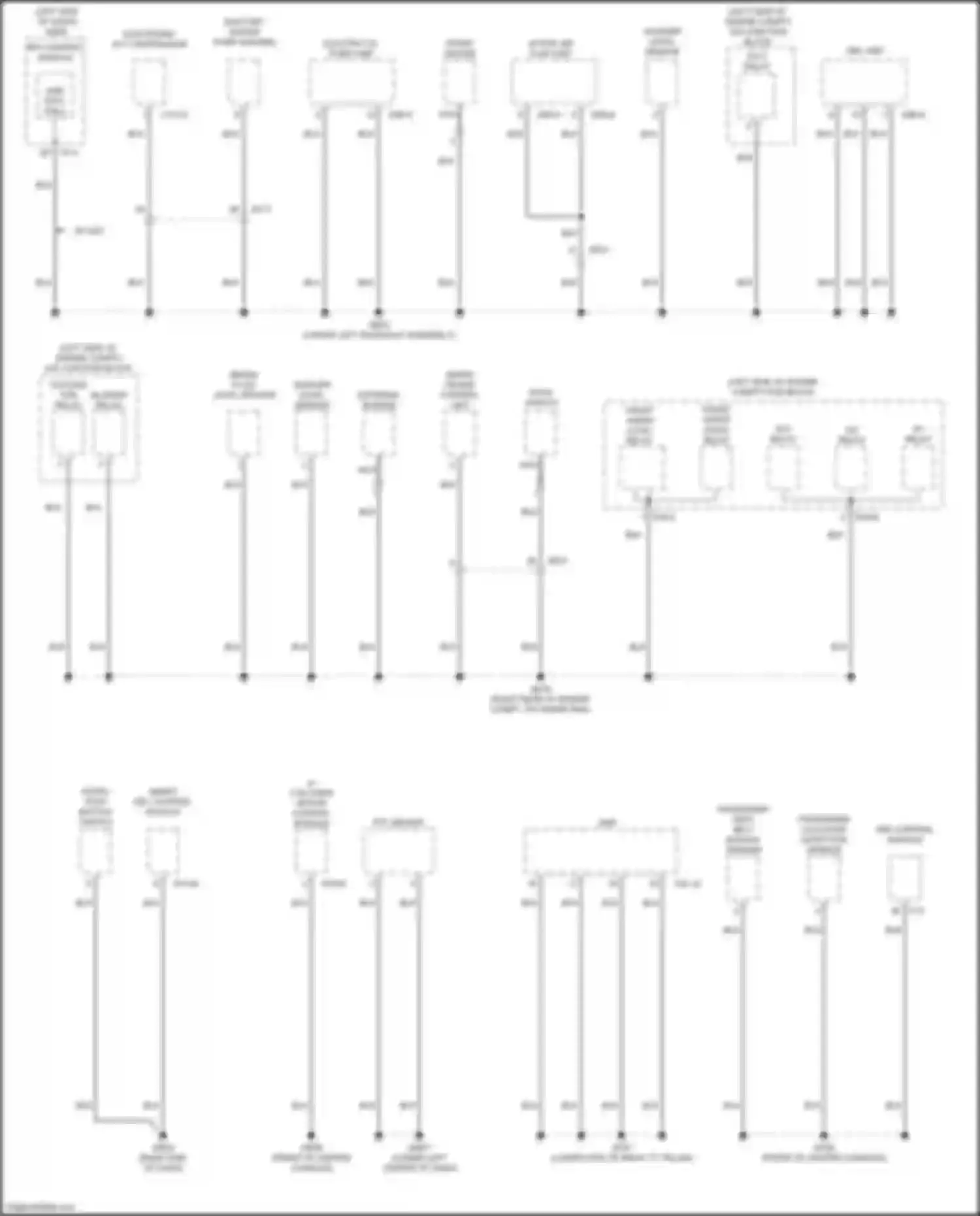 Wiring diagram obc unit for Kia Optima IV (2015-2018) (1 of 3)