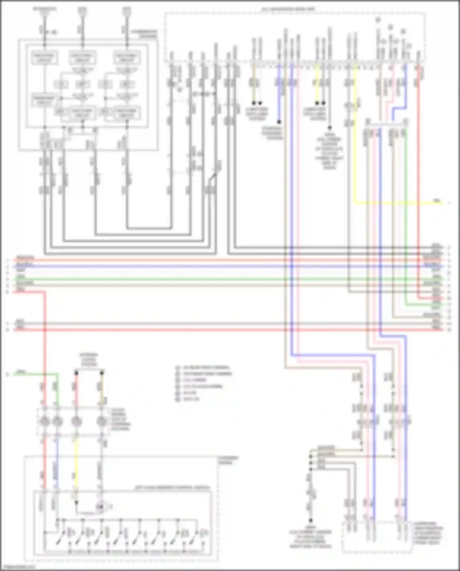 Wiring diagram obc wake up for Kia Optima IV (2015-2018) (1 of 3)