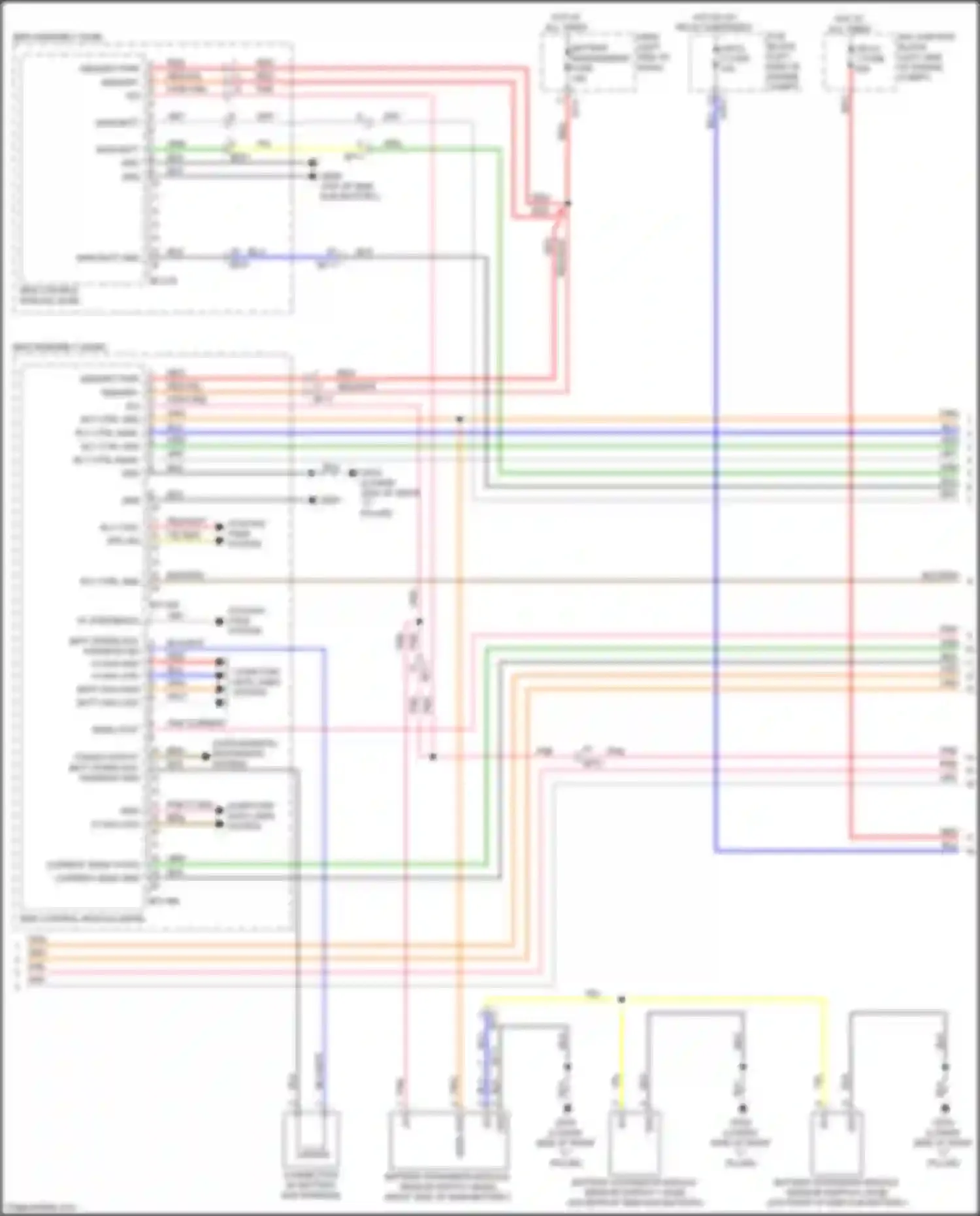 Wiring diagram opcu 2 fuse for Kia Optima IV (2015-2018) (5 of 6)