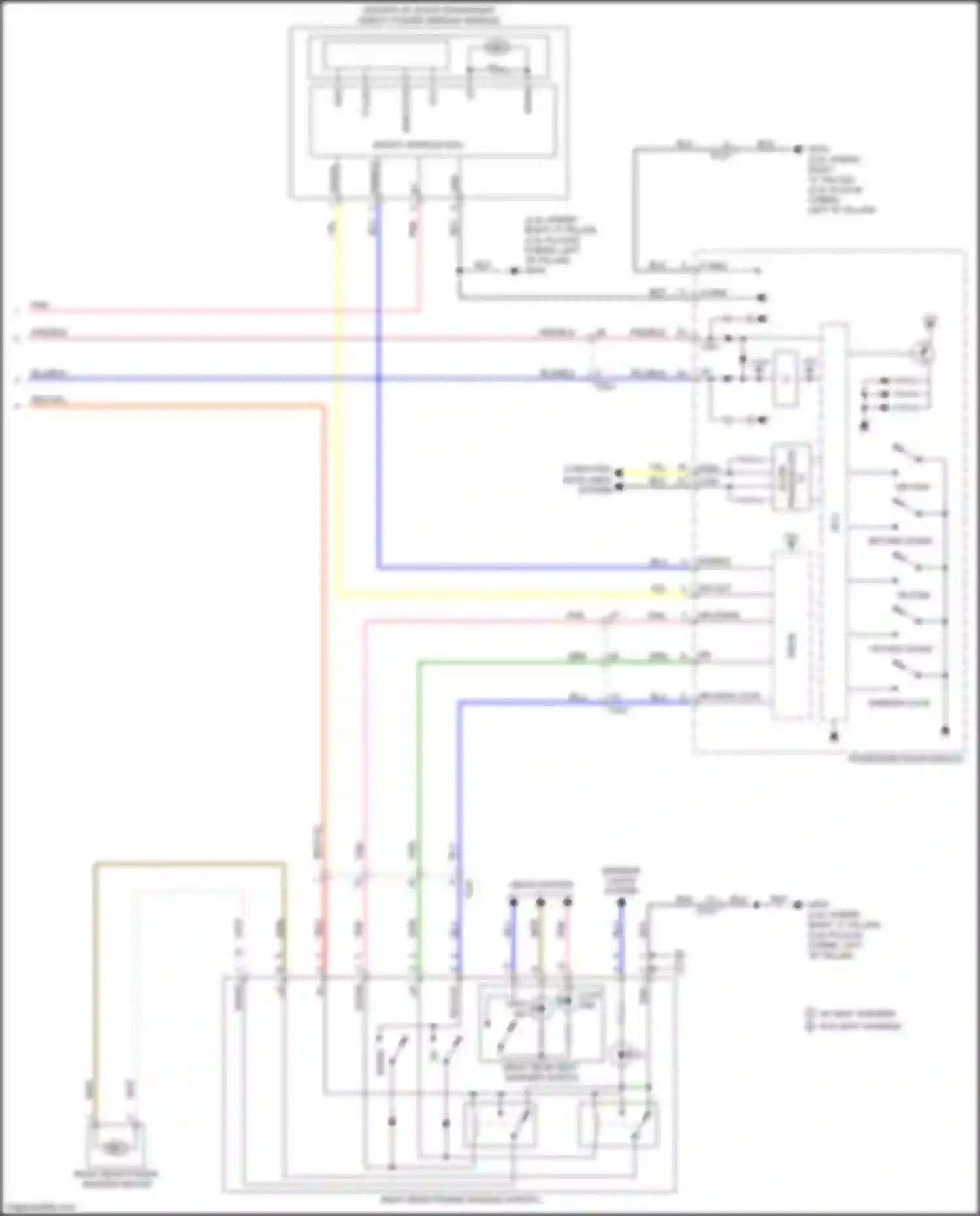 Wiring diagram p-gnd for Kia Optima IV (2015-2018) (8 of 10)