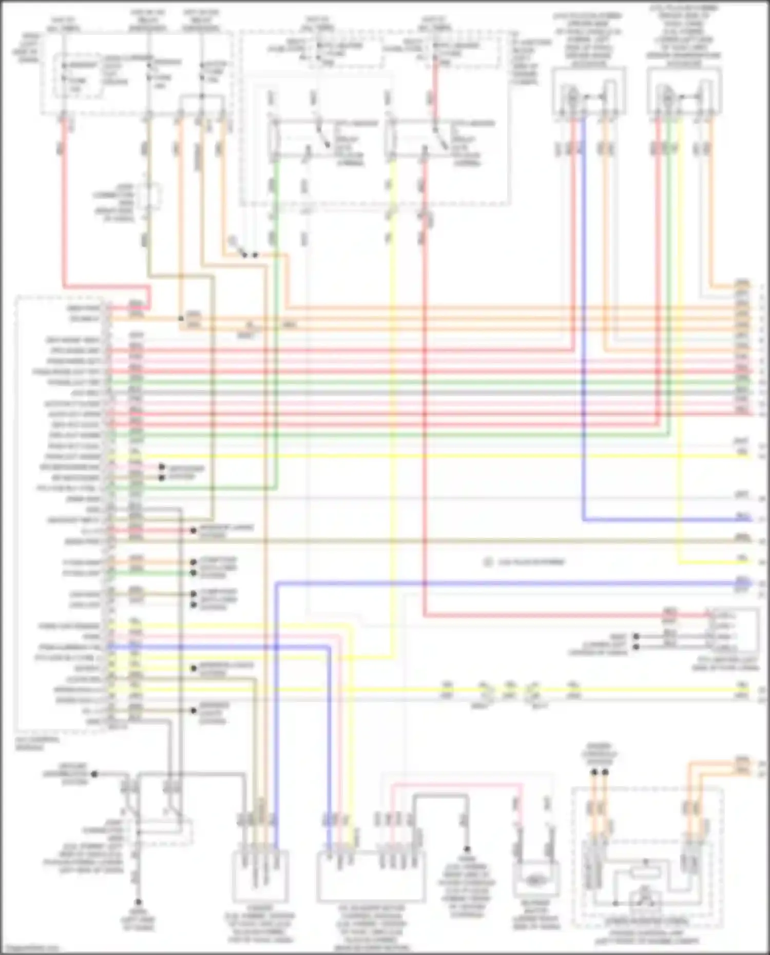 Wiring diagram pwm chip enable for Kia Optima IV (2015-2018) (1 of 1)