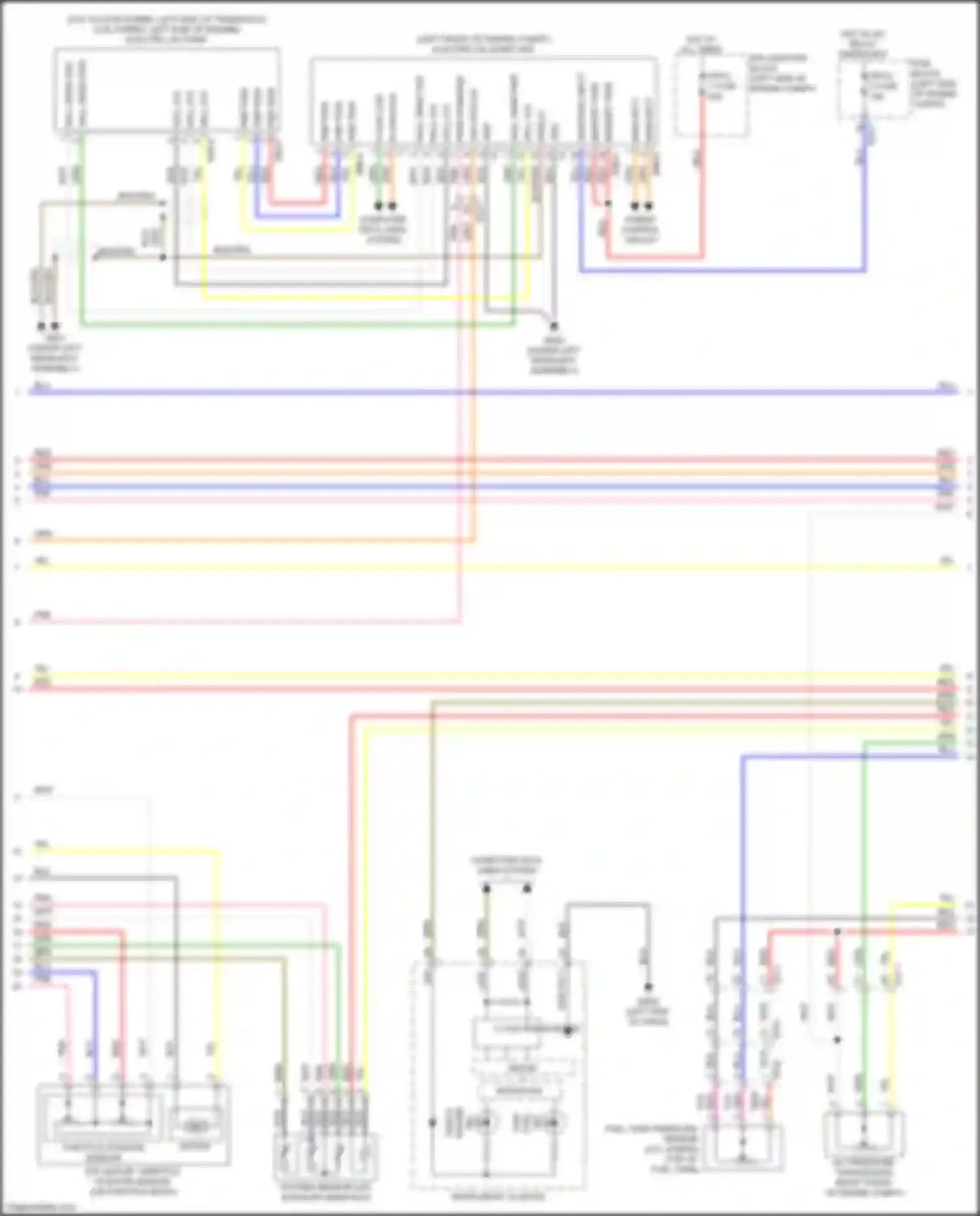 Wiring diagram pwm command for Kia Optima IV (2015-2018) (4 of 7)