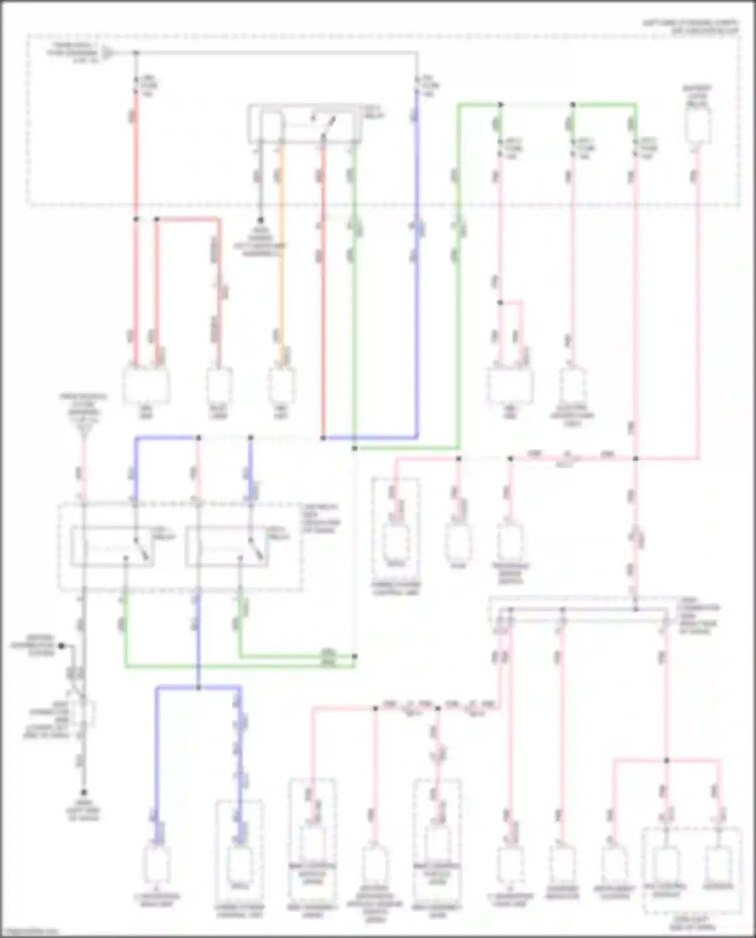 Wiring diagram red/blk for Kia Optima IV (2015-2018) (62 of 74)