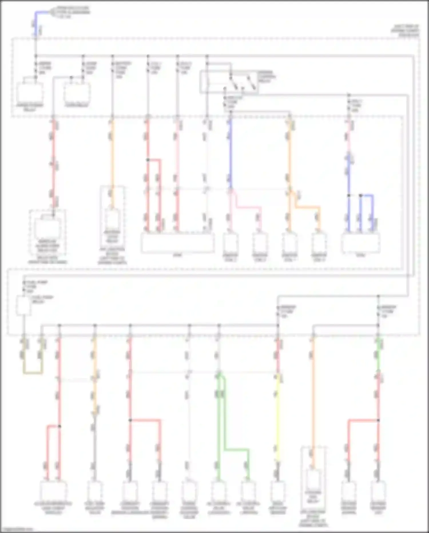 Wiring diagram right end of dash) for Kia Optima IV (2015-2018) (47 of 63)