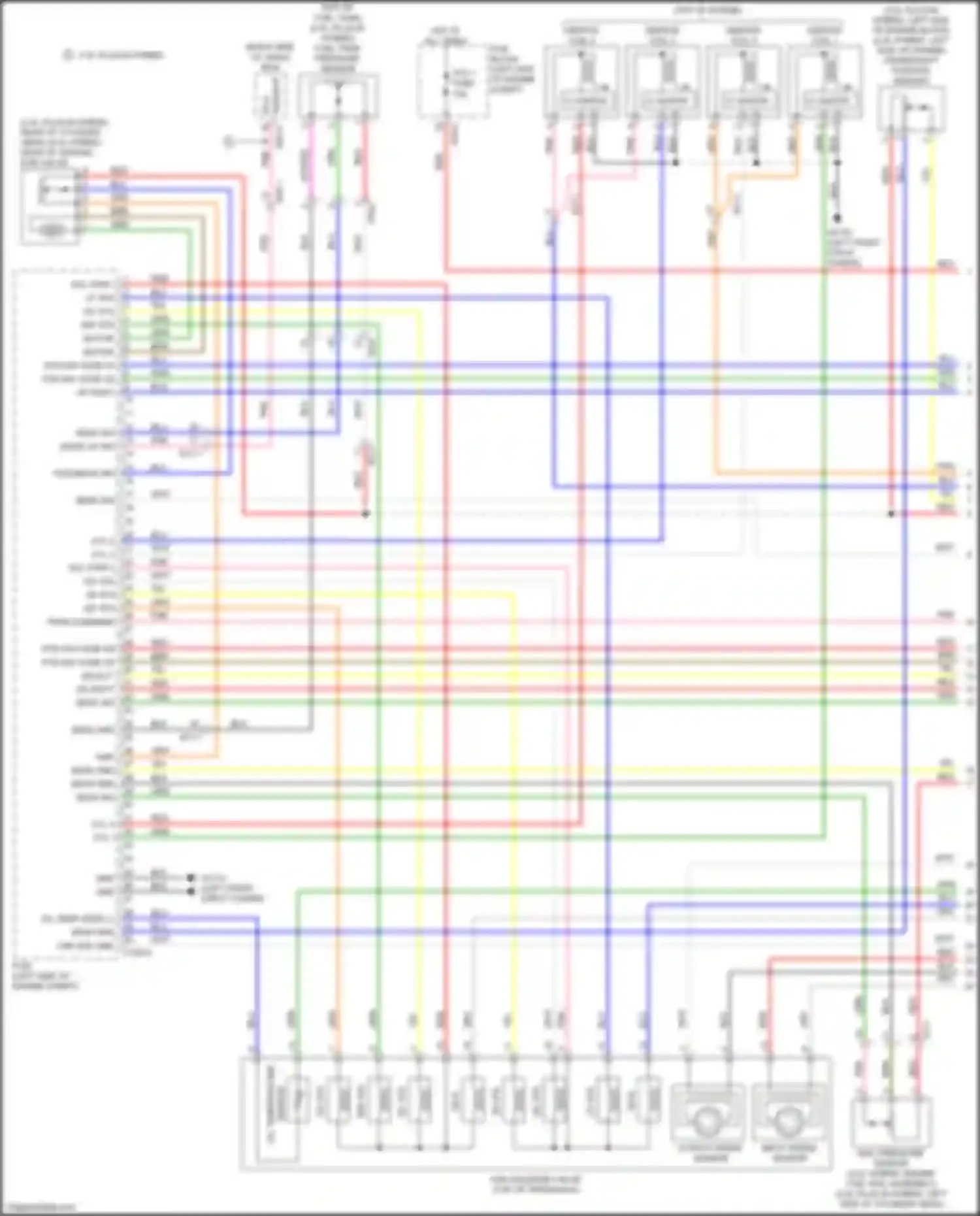 Wiring diagram sens gnd for Kia Optima IV (2015-2018) (12 of 25)