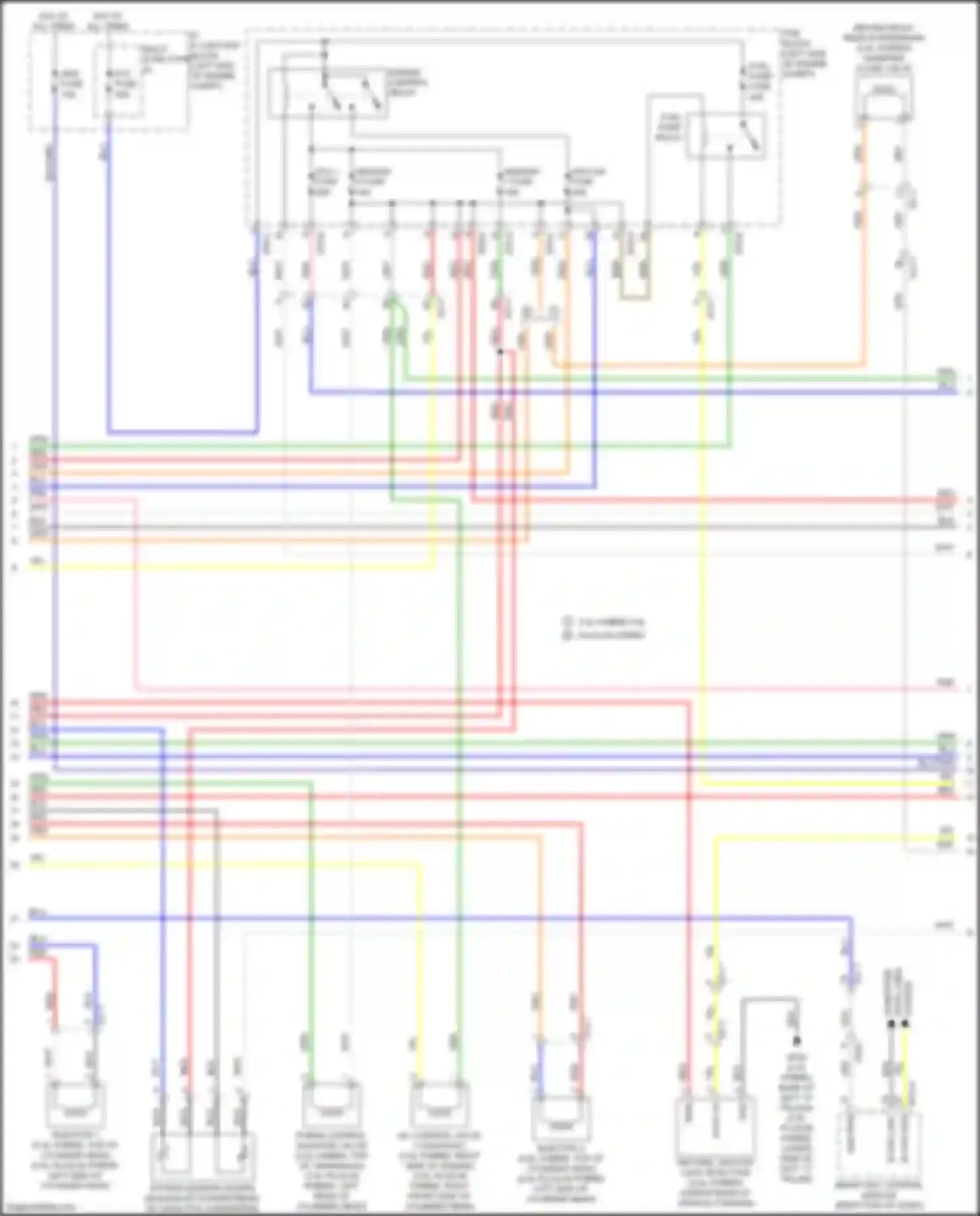 Wiring diagram sensor 2 fuse for Kia Optima IV (2015-2018) (7 of 13)