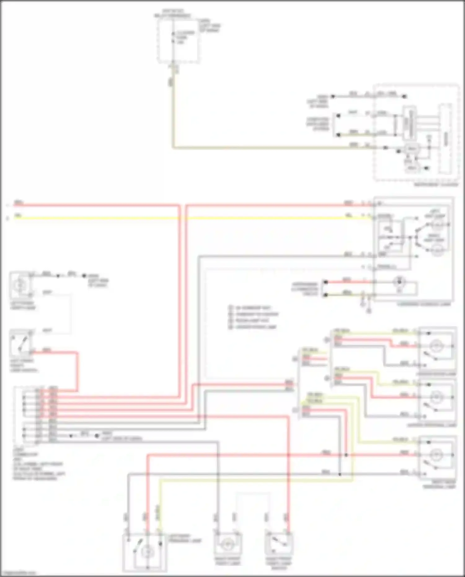 Wiring diagram sig 1 gnd for Kia Optima IV (2015-2018) (1 of 1)