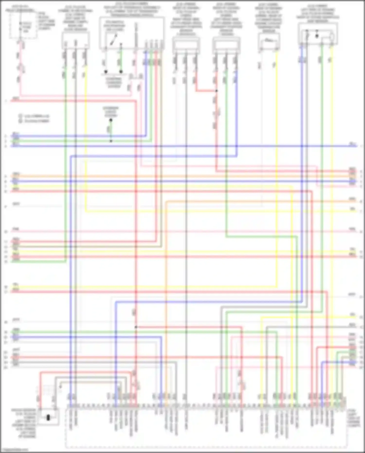 Wiring diagram starting/ charging system for Kia Optima IV (2015-2018) (8 of 14)