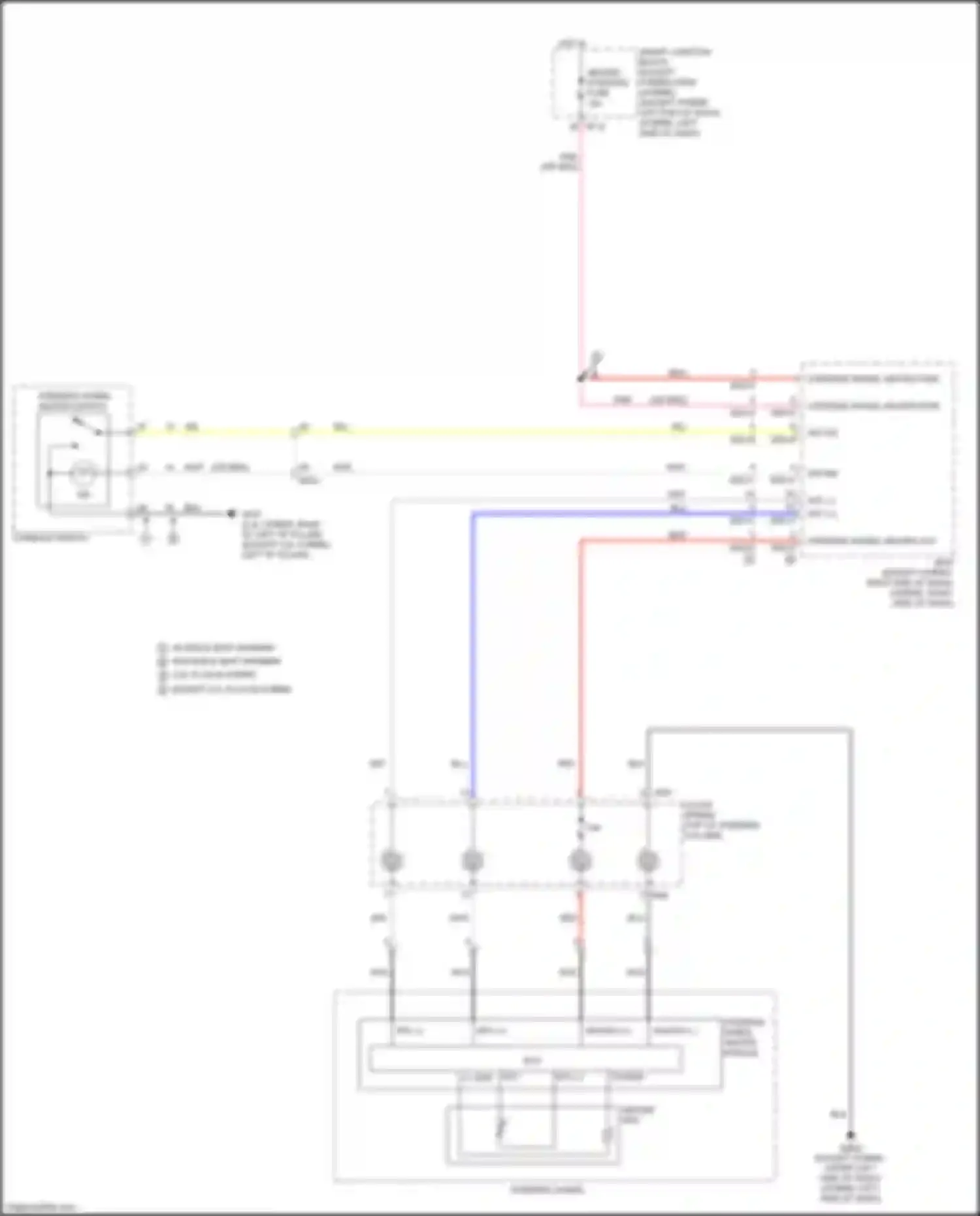 Wiring diagram steering wheel heater pwr for Kia Optima IV (2015-2018) (1 of 1)