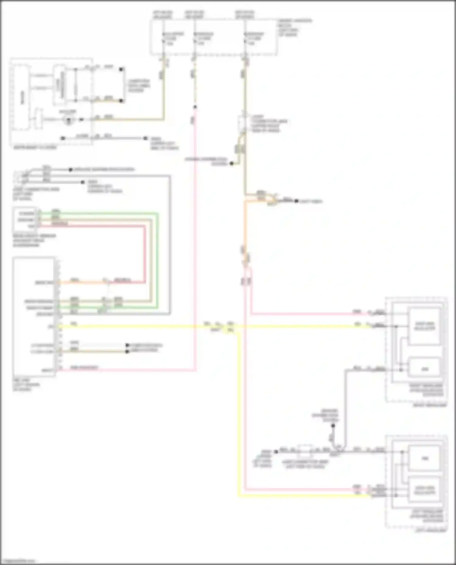 Wiring diagram step mtr hlld actr for Kia Optima IV (2015-2018) (1 of 4)