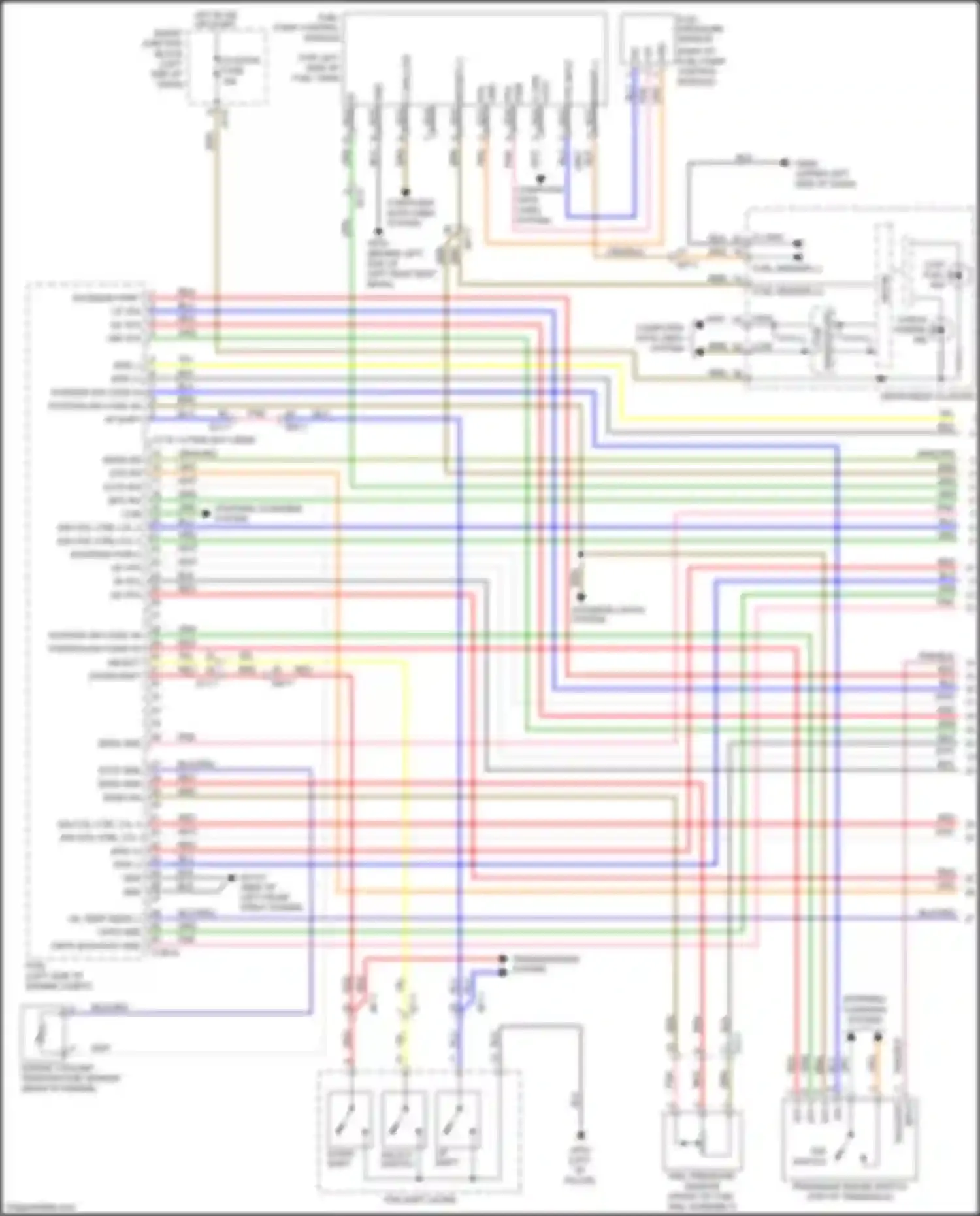 Wiring diagram up shift for Kia Optima IV (2015-2018) (9 of 10)