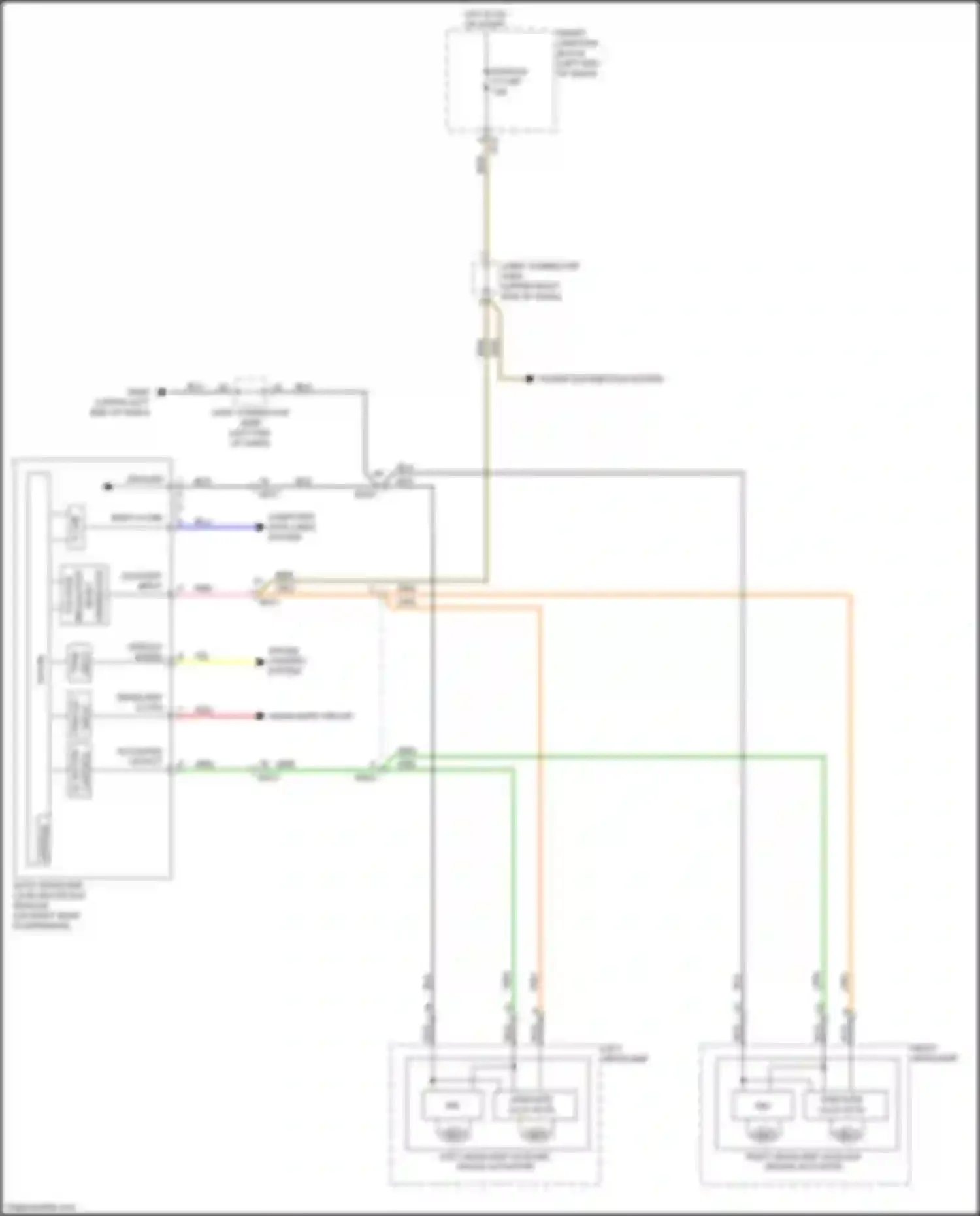 Wiring diagram vehicle speed for Kia Optima IV (2015-2018) (1 of 7)