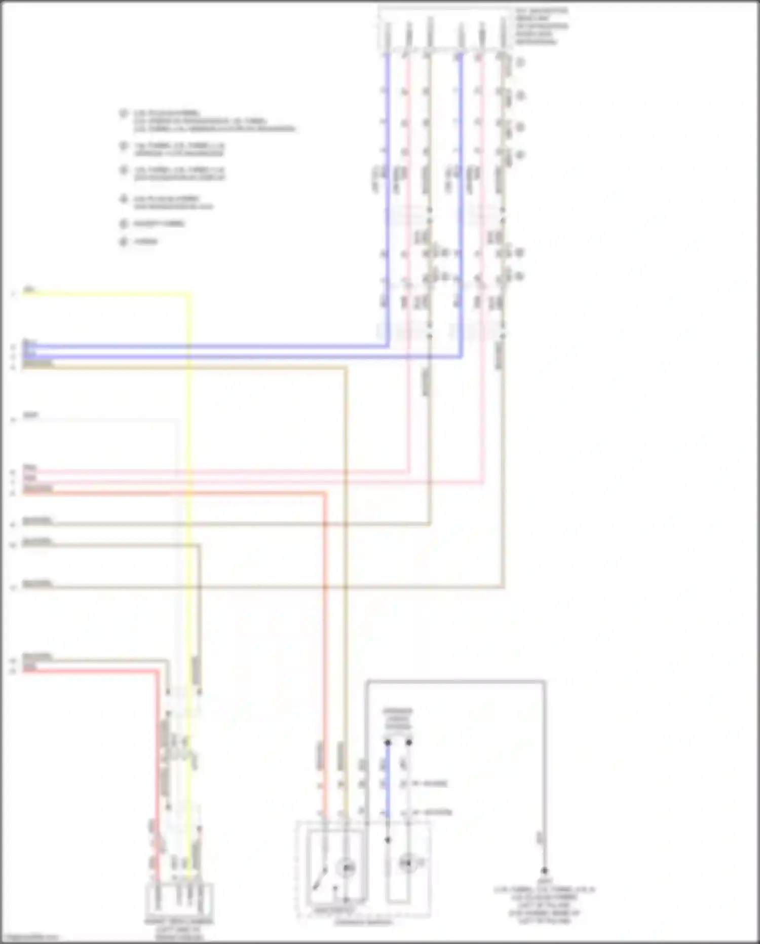 Wiring diagram vout-c for Kia Optima IV (2015-2018) (10 of 11)