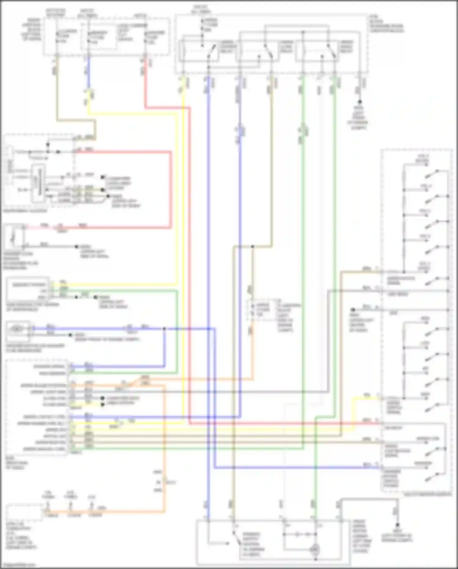 Wiring diagram wiper int/vol signal for Kia Optima IV (2015-2018) (1 of 1)