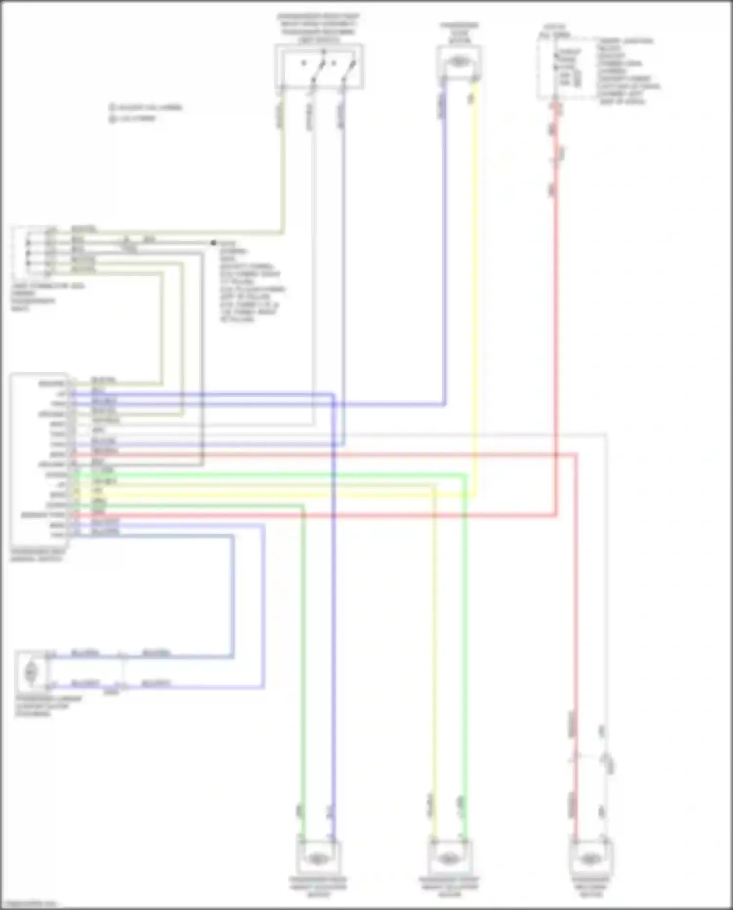Wiring diagram yel/blk for Kia Optima IV (2015-2018) (4 of 51)