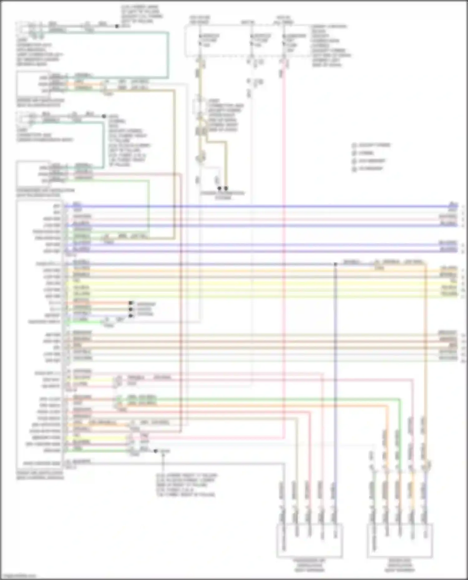 Wiring diagram yel/wht for Kia Optima IV (2015-2018) (4 of 4)