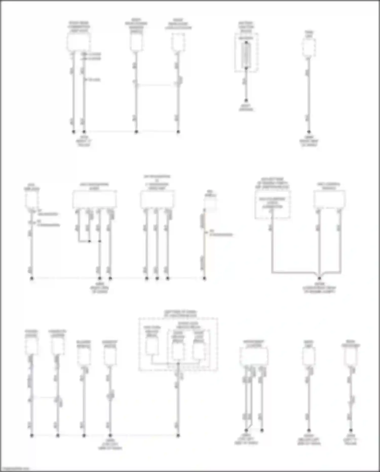 Rio X-Line Kia I (2017-2020): Ground distribution circuit (2 of 4)