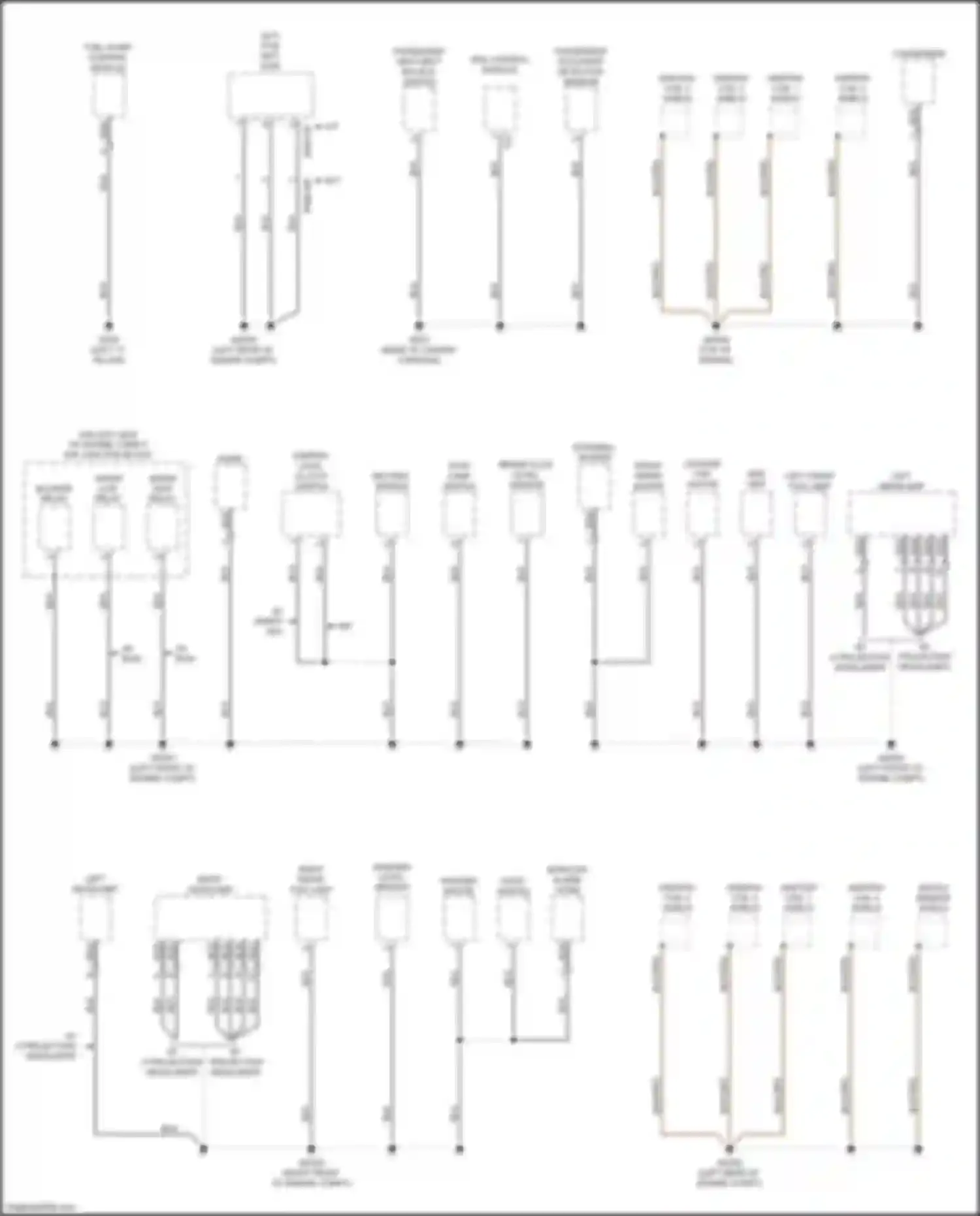 Rio X-Line Kia I (2017-2020): Ground distribution circuit (4 of 4)