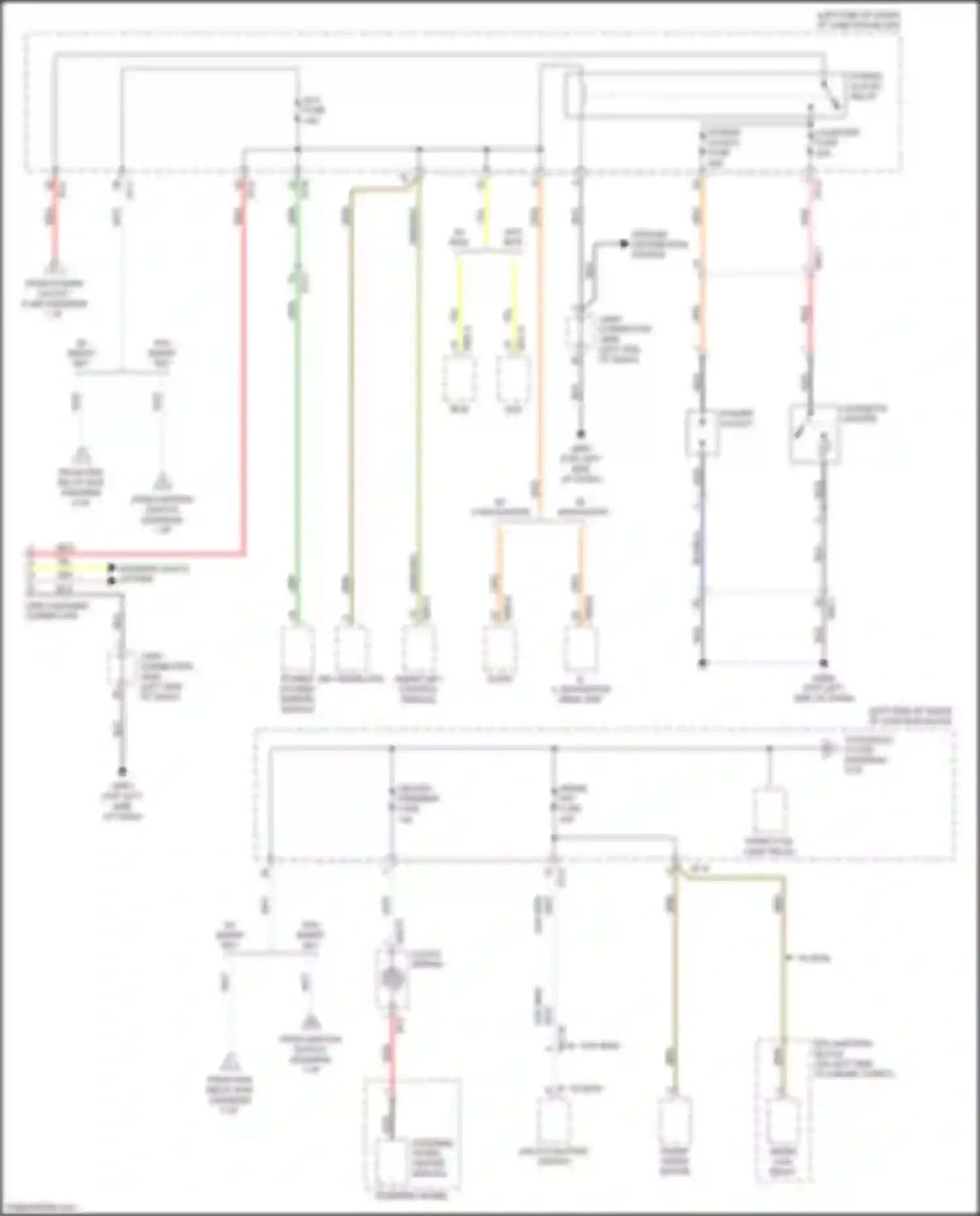 Rio X-Line Kia I (2017-2020): Power distribution circuit (4 of 8)
