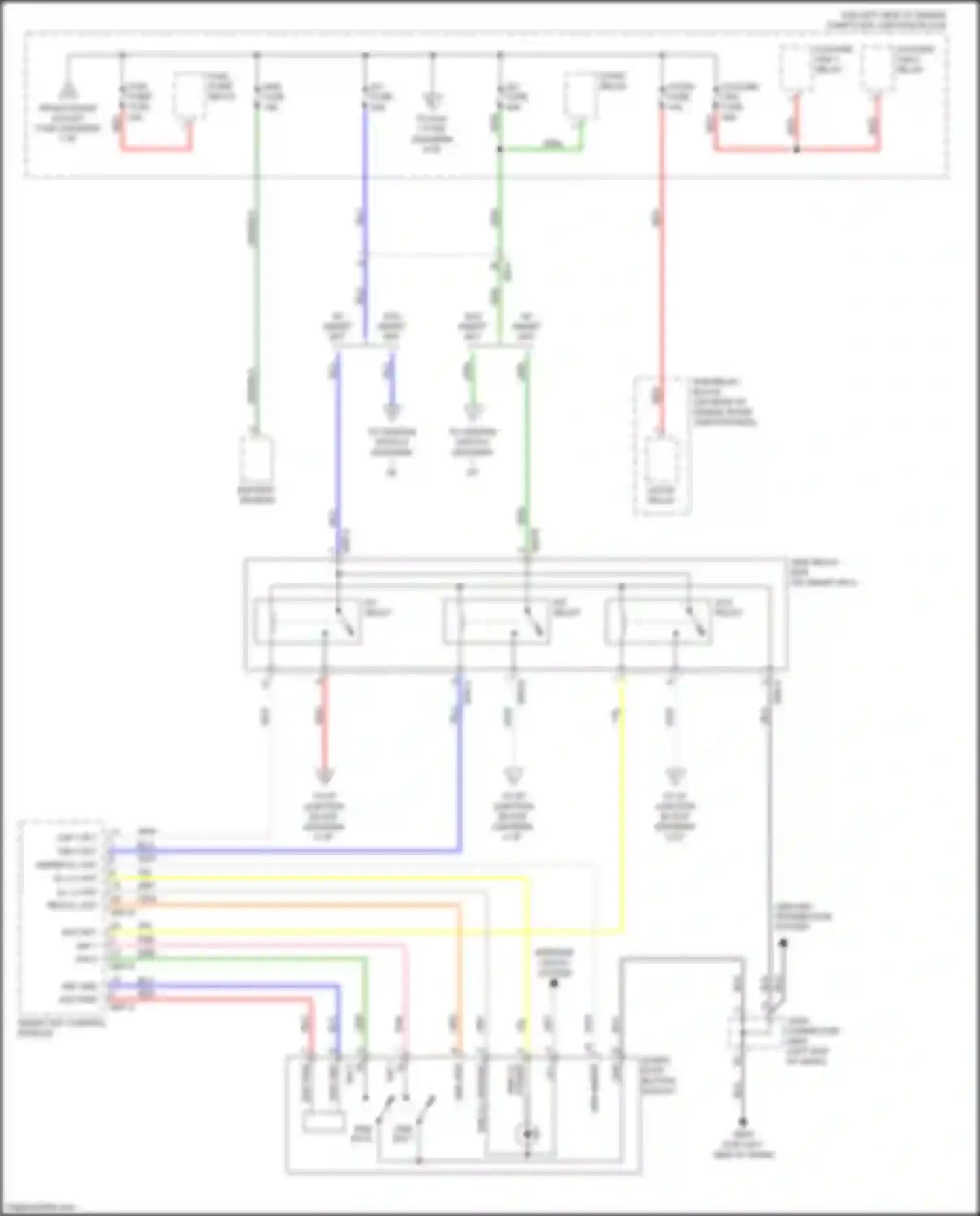 Rio X-Line Kia I (2017-2020): Power distribution circuit (5 of 8)