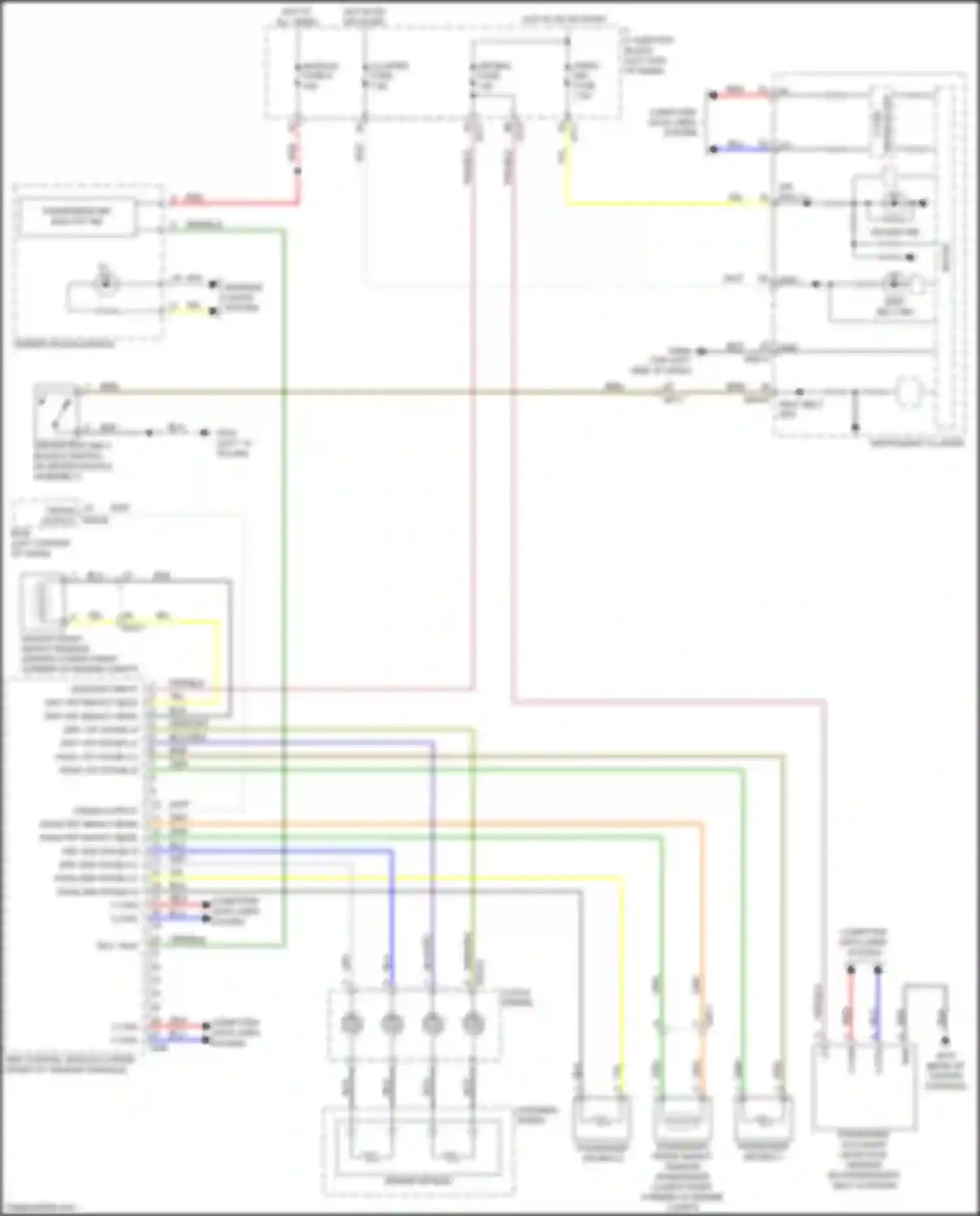 Rio X-Line Kia I (2017-2020): Supplemental restraints circuit (1 of 2)