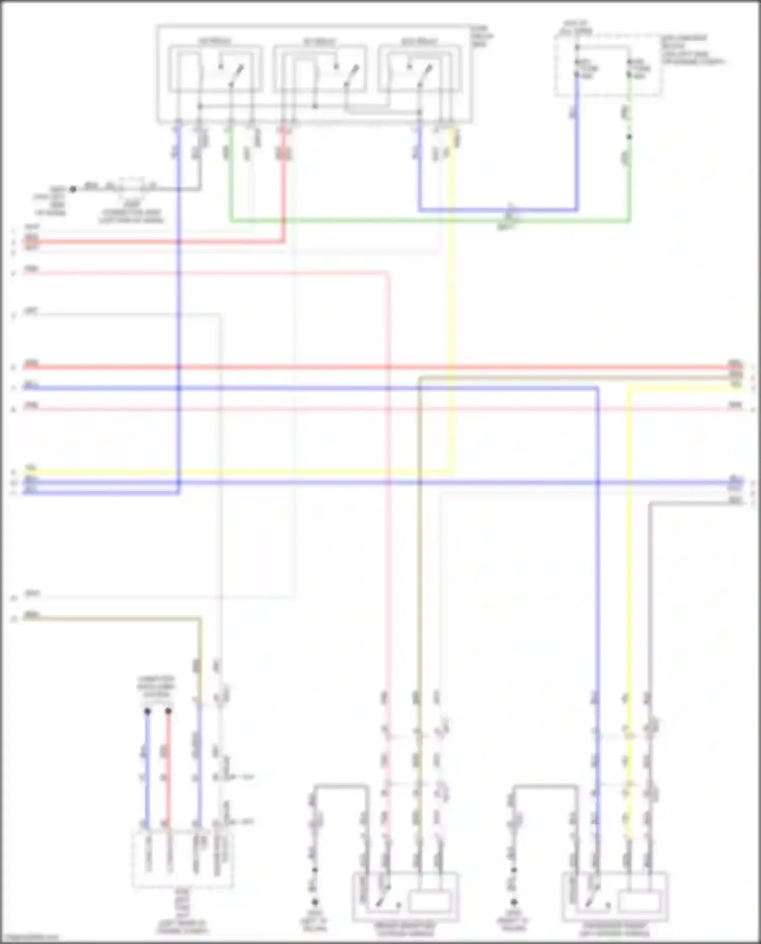 Wiring diagram acc relay for Kia Rio X-Line I (2017-2020) (2 of 3)