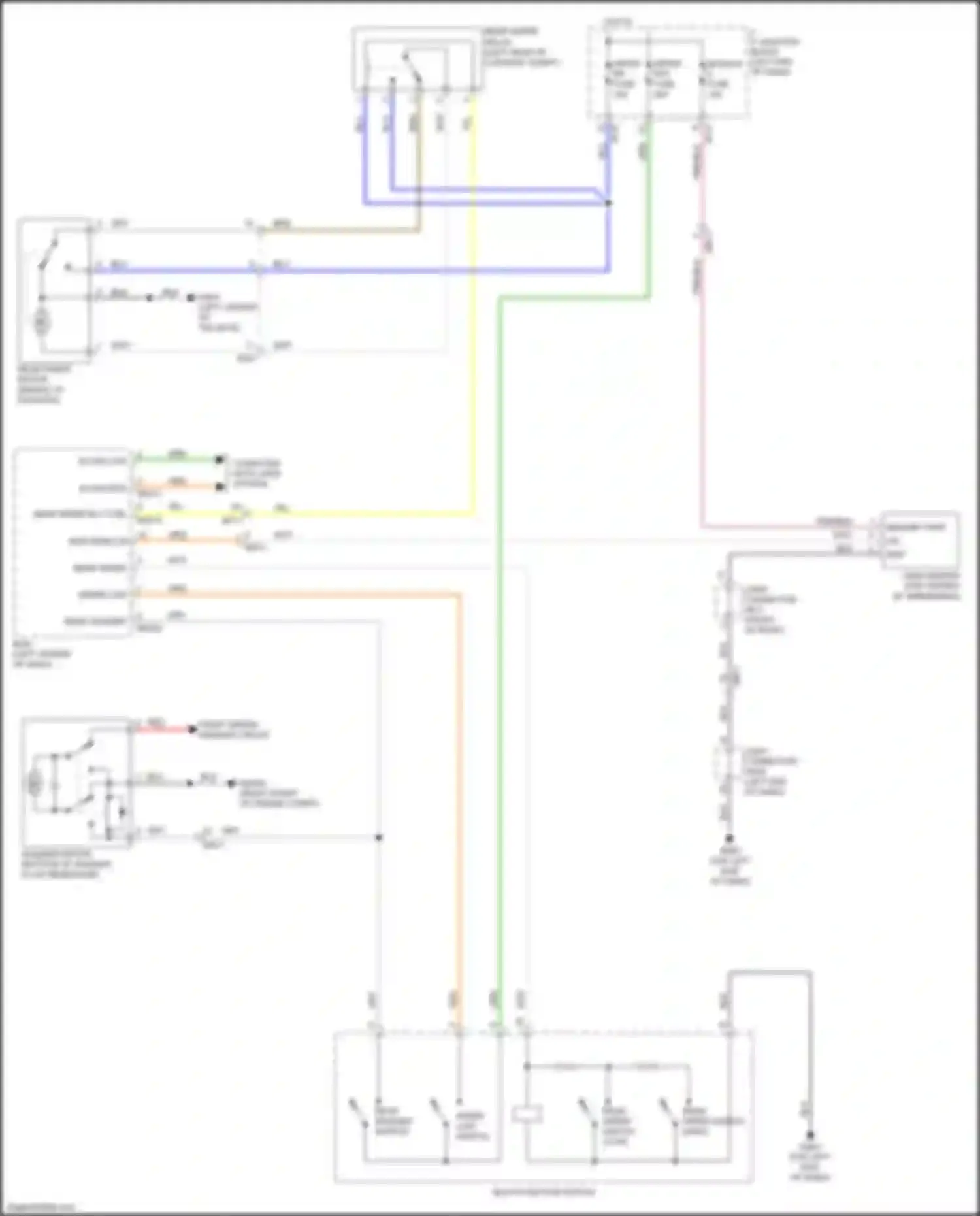 Wiring diagram b-can high for Kia Rio X-Line I (2017-2020) (10 of 21)