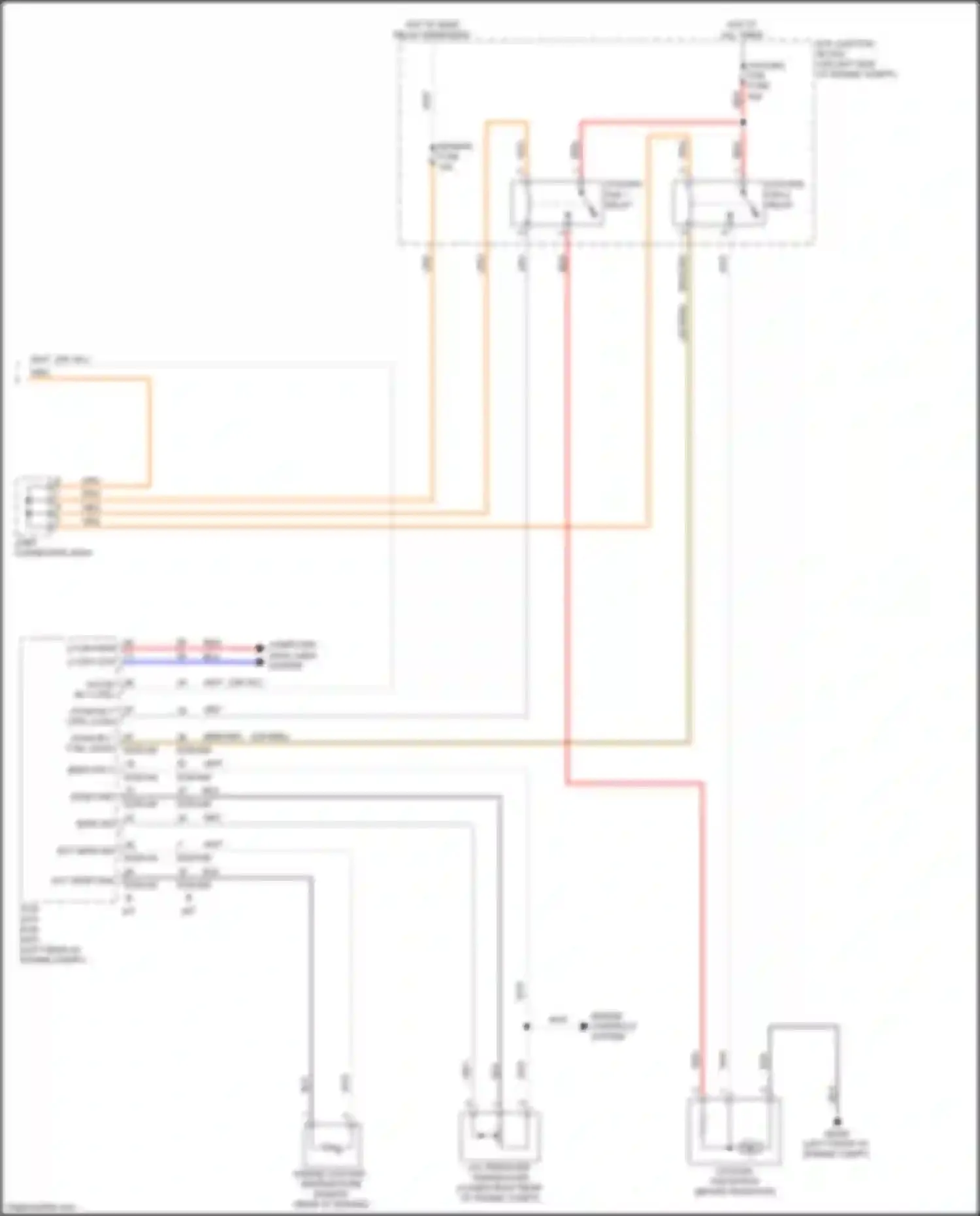 Wiring diagram brn/org for Kia Rio X-Line I (2017-2020) (4 of 11)