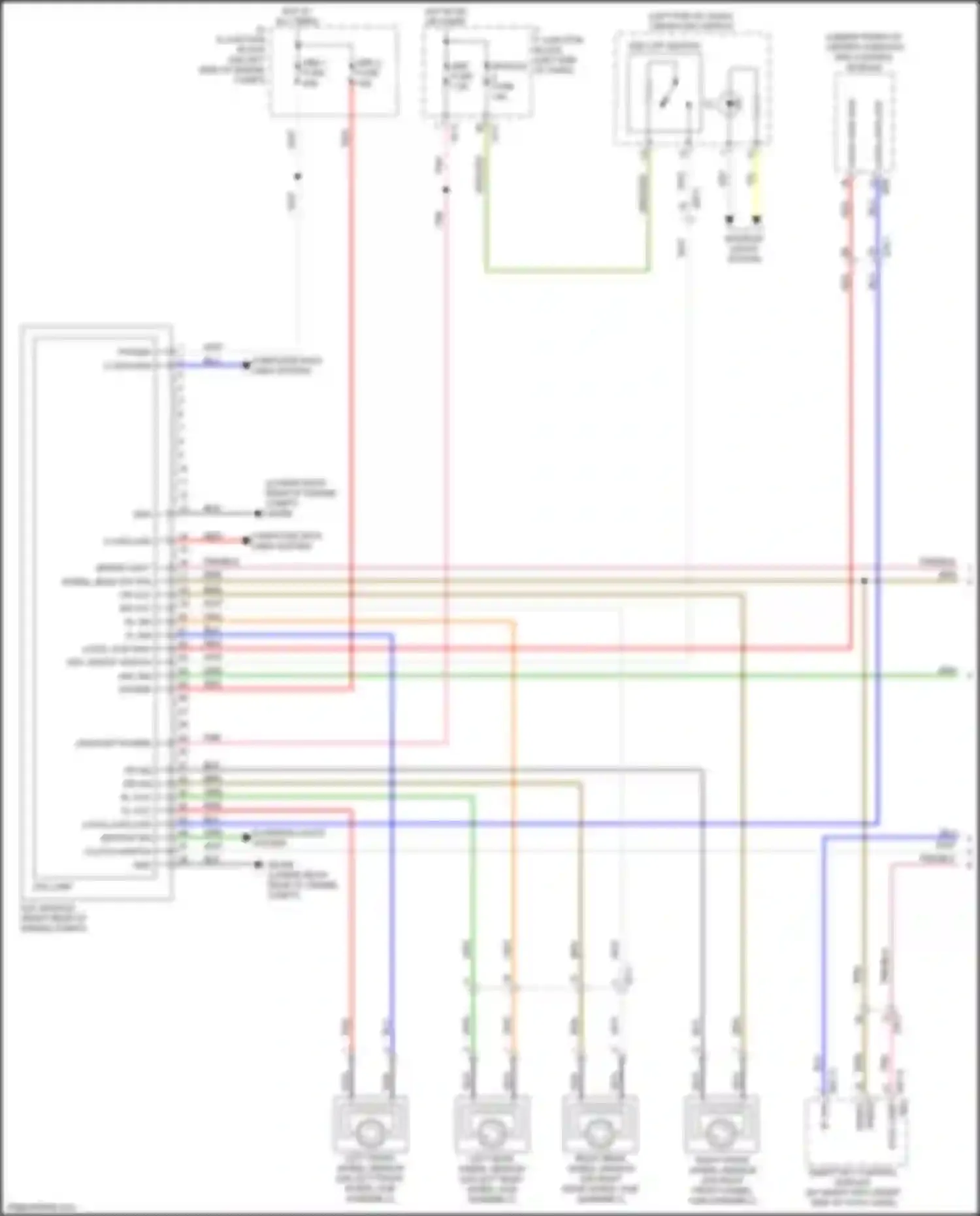 Wiring diagram c-can high for Kia Rio X-Line I (2017-2020) (1 of 27)