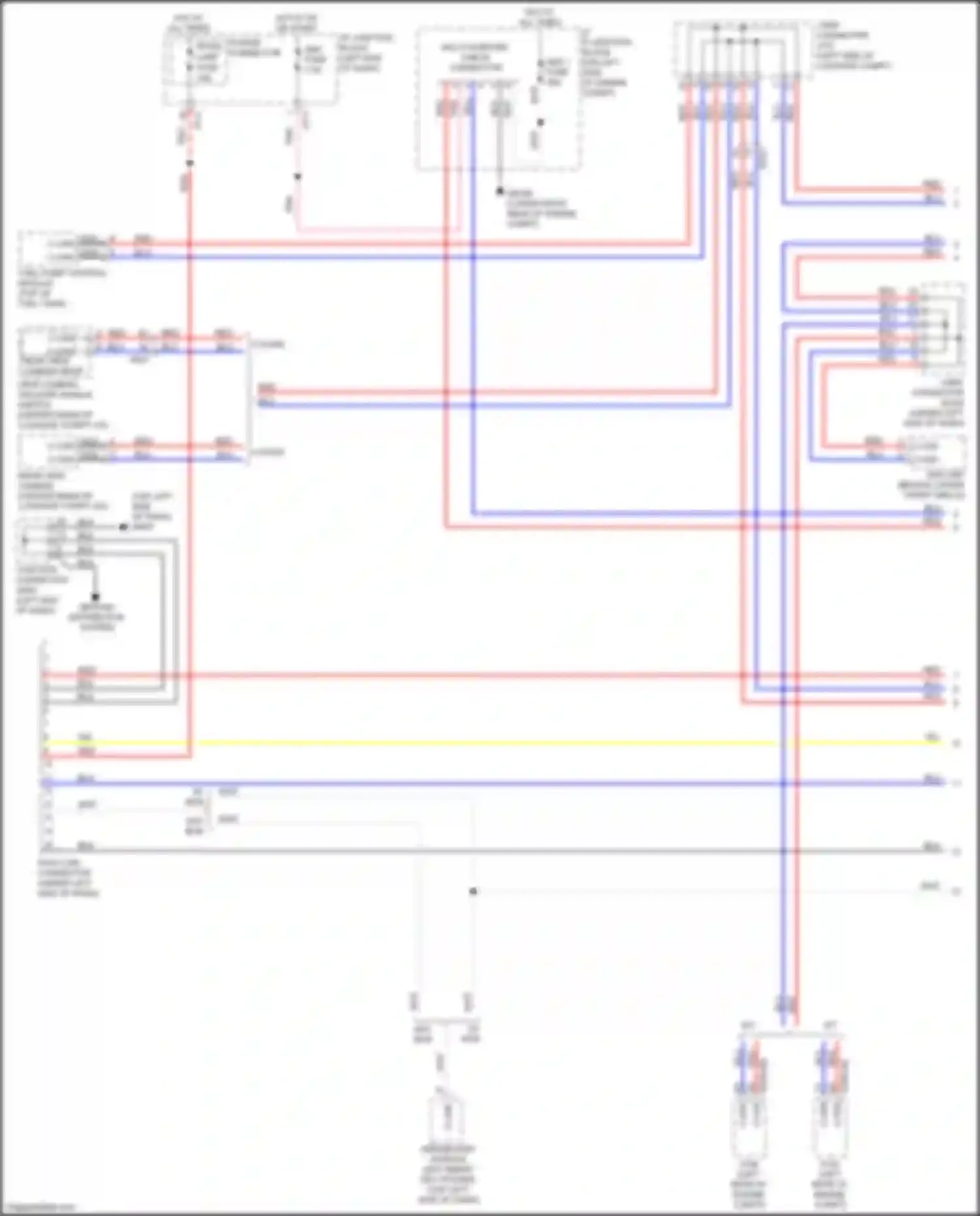 Wiring diagram data link connector for Kia Rio X-Line I (2017-2020) (1 of 3)