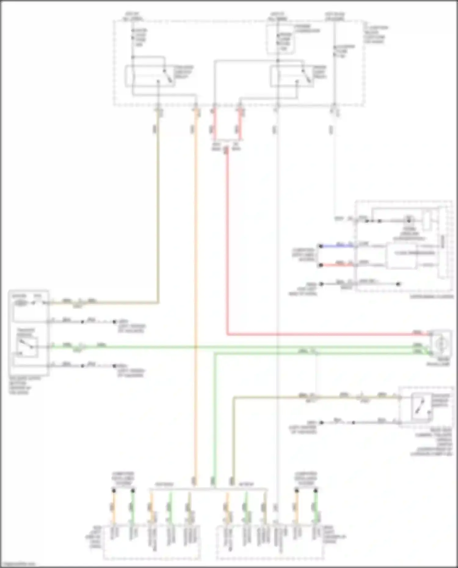 Wiring diagram hot at all times for Kia Rio X-Line I (2017-2020) (30 of 56)