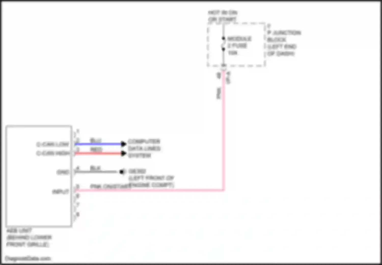 Wiring diagram i/p-a for Kia Rio X-Line I (2017-2020) (5 of 33)