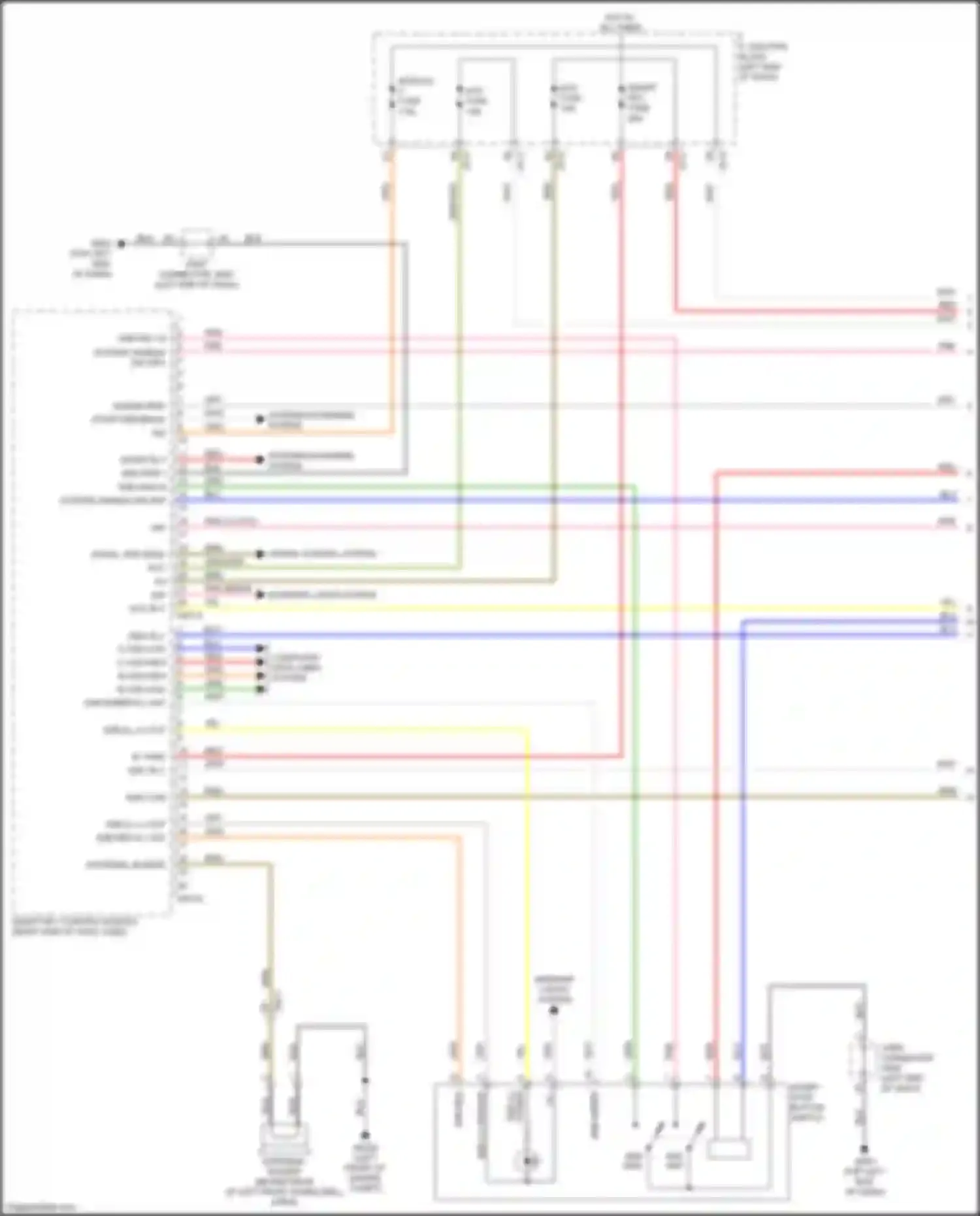 Wiring diagram pnk for Kia Rio X-Line I (2017-2020) (25 of 81)