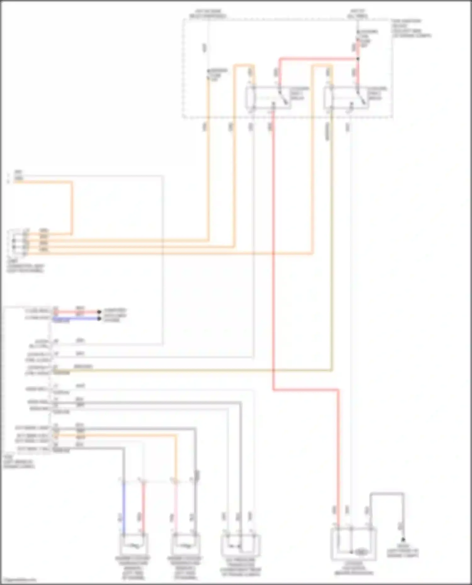 Wiring diagram c-can high for Kia Rio X I (2020-2024) (12 of 24)