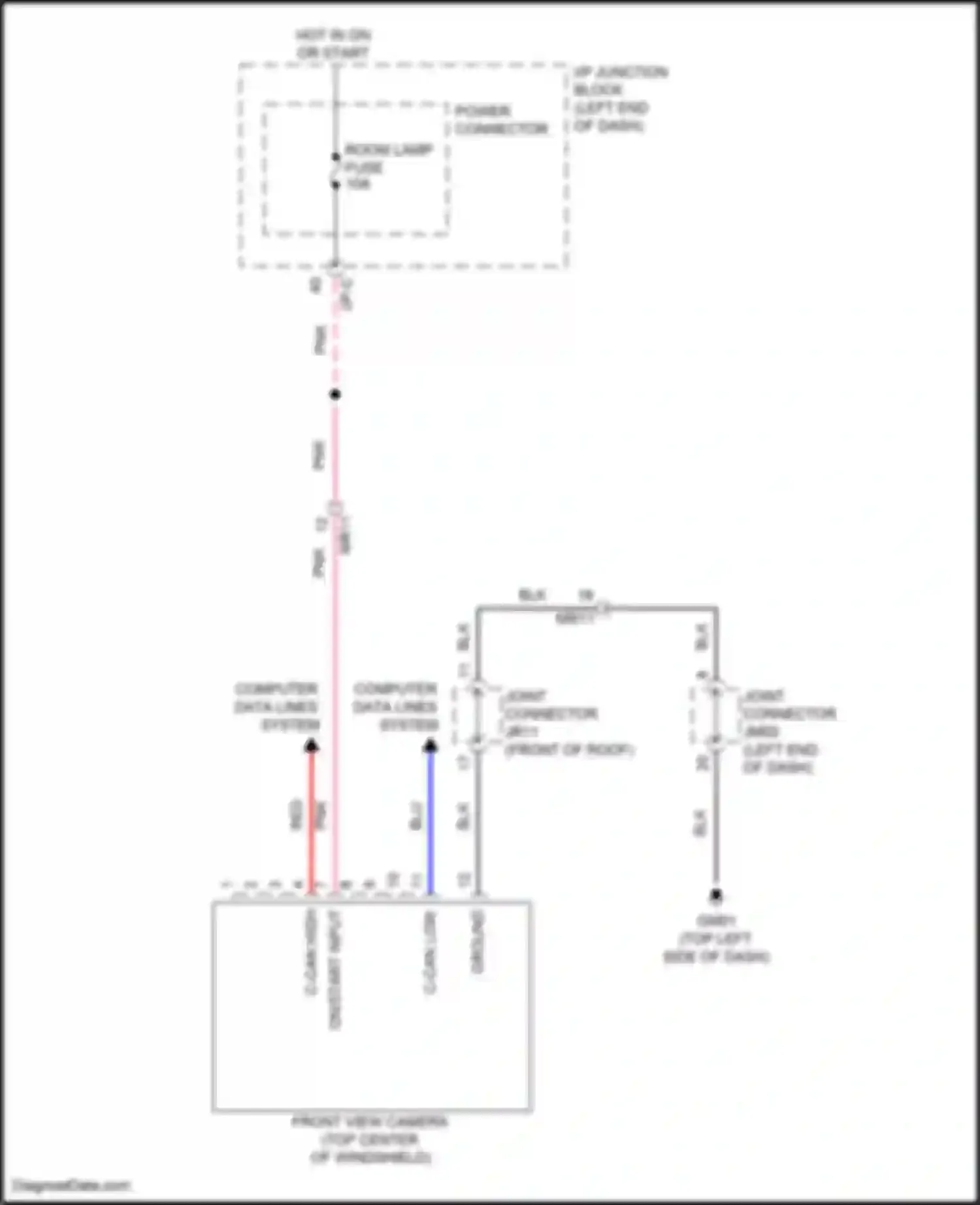 Wiring diagram c-can high for Kia Rio X I (2020-2024) (7 of 24)