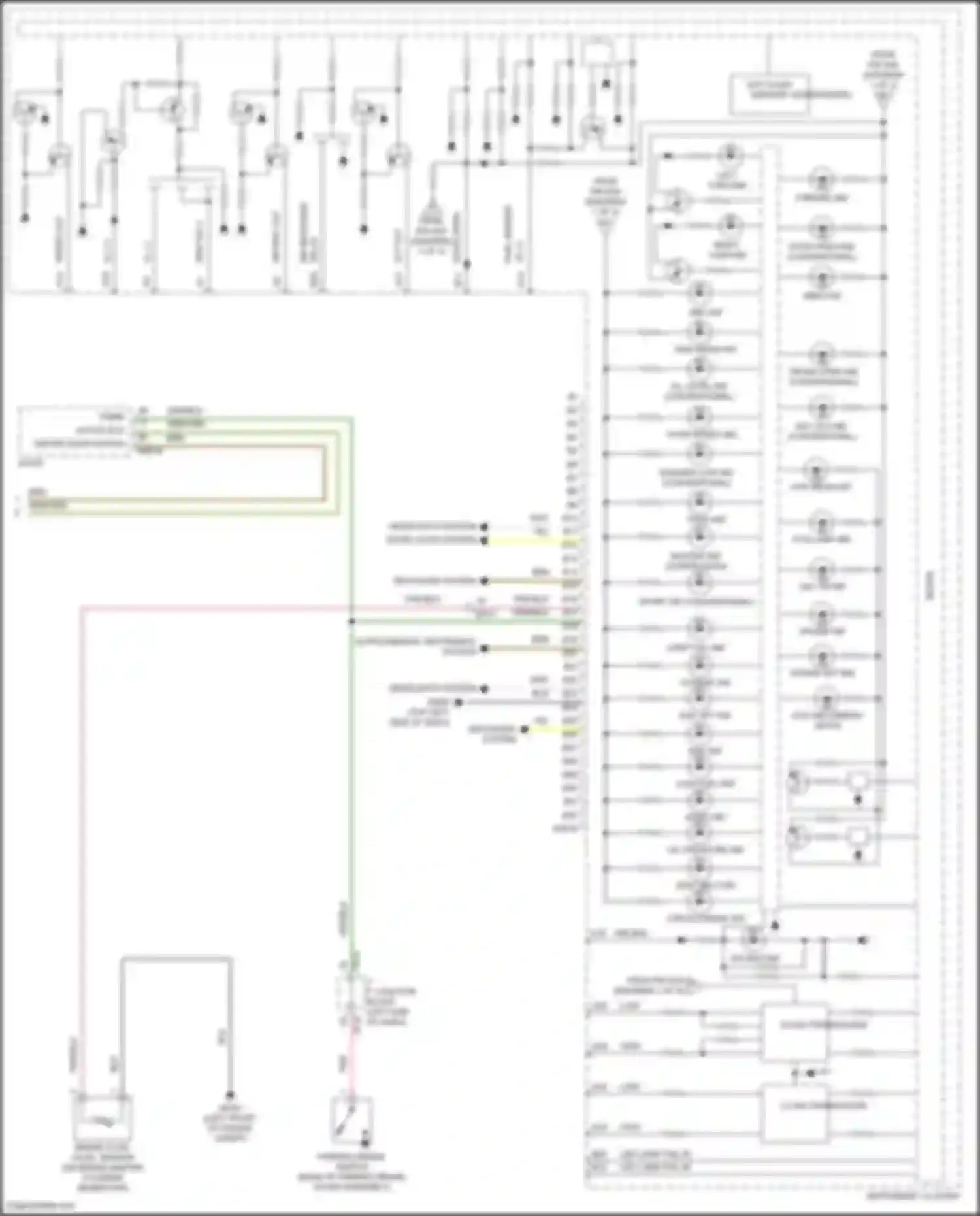 Wiring diagram instrument cluster for Kia Rio X I (2020-2024) (25 of 32)