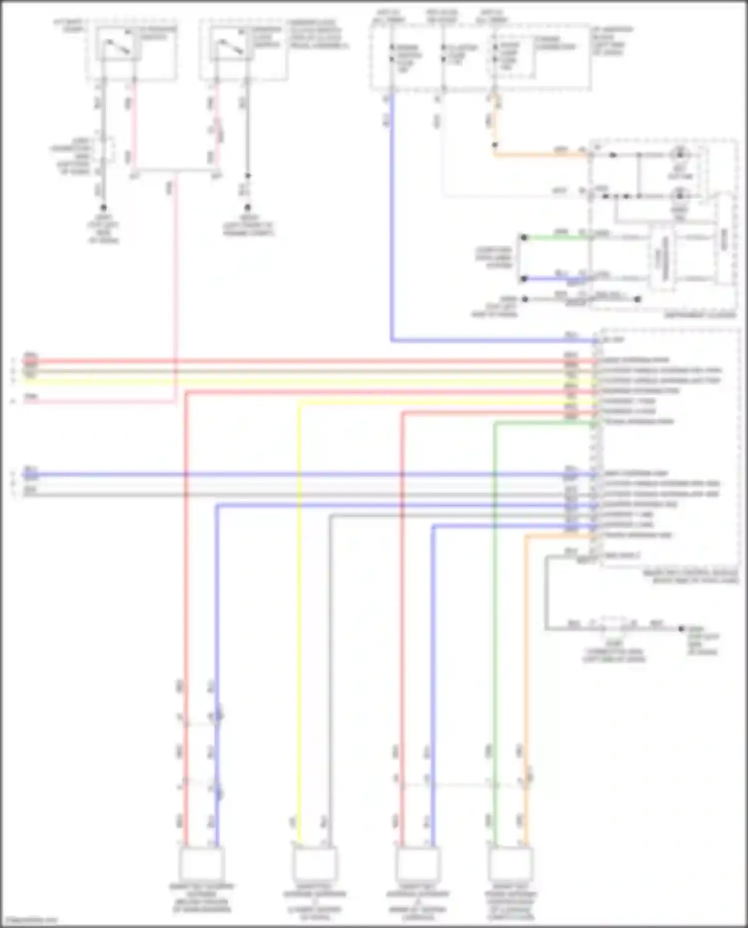 Wiring diagram power connector for Kia Rio X I (2020-2024) (14 of 19)