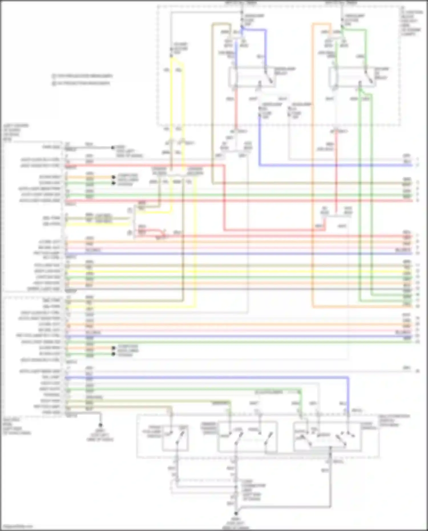 Wiring diagram red for Kia Rio X I (2020-2024) (28 of 85)