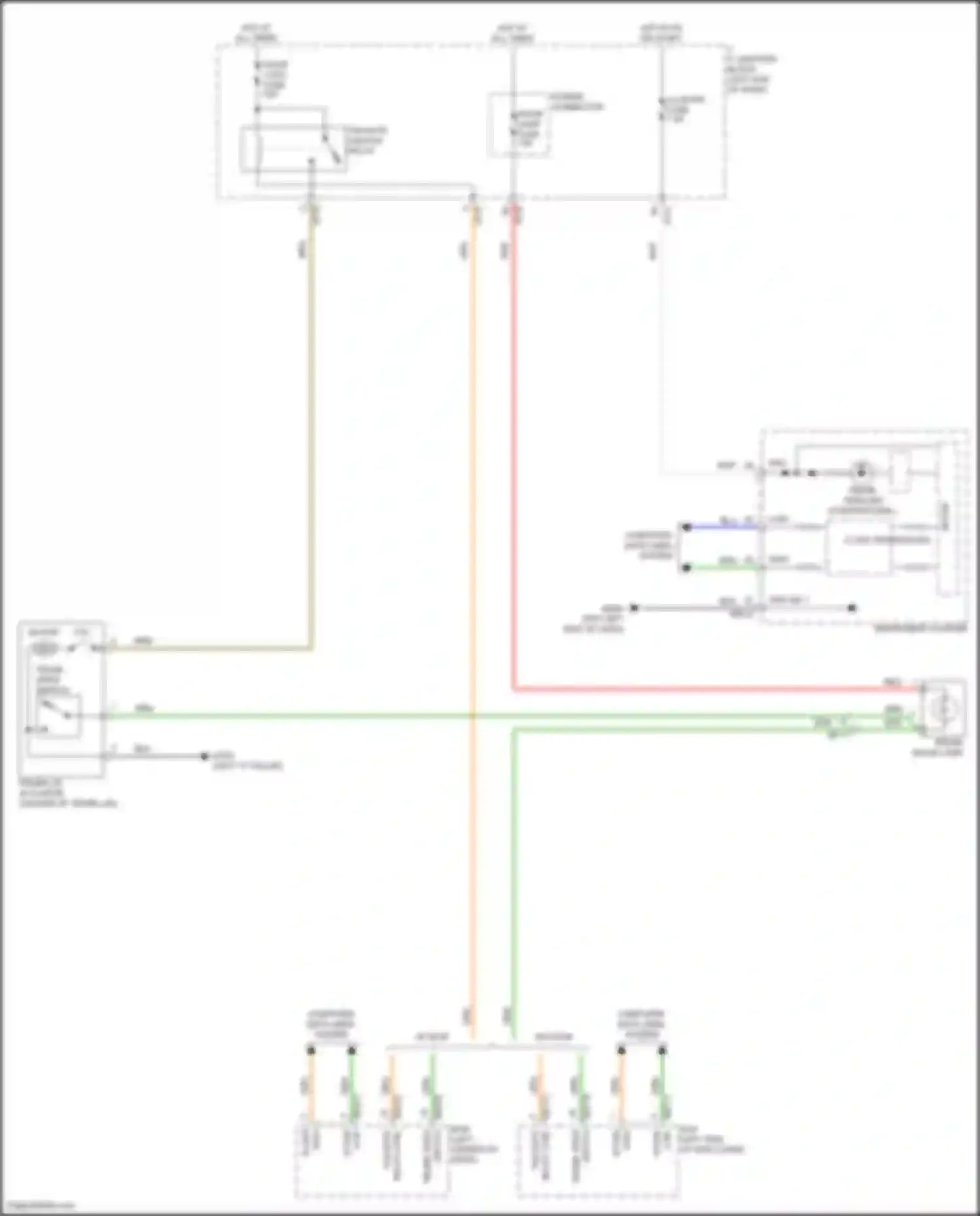 Wiring diagram red for Kia Rio X I (2020-2024) (19 of 85)
