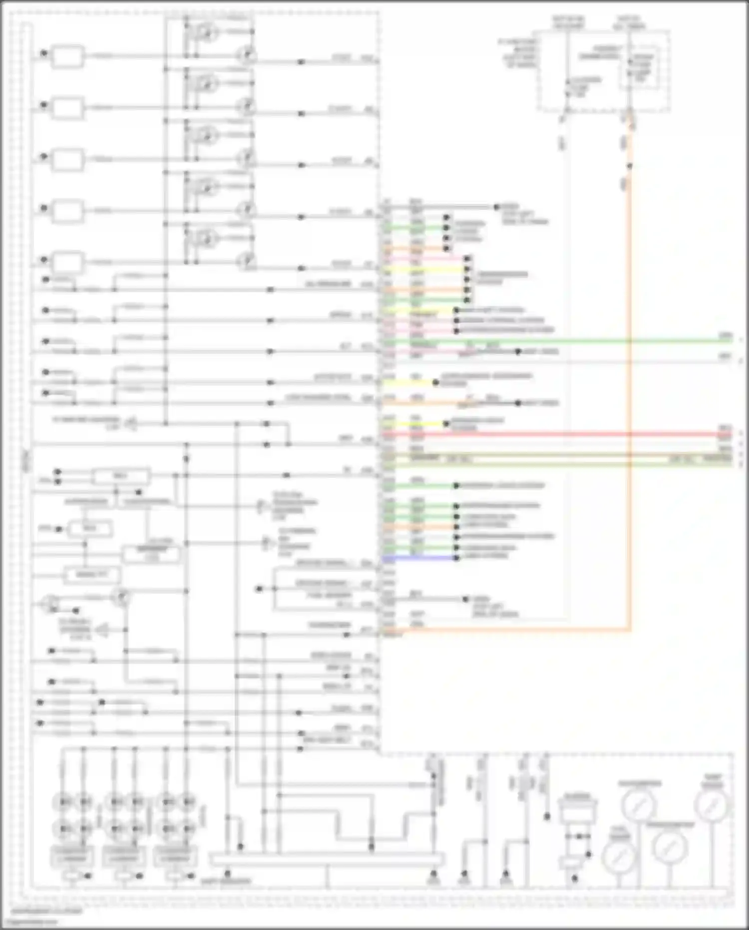 Wiring diagram speed in for Kia Rio X I (2020-2024) (1 of 1)